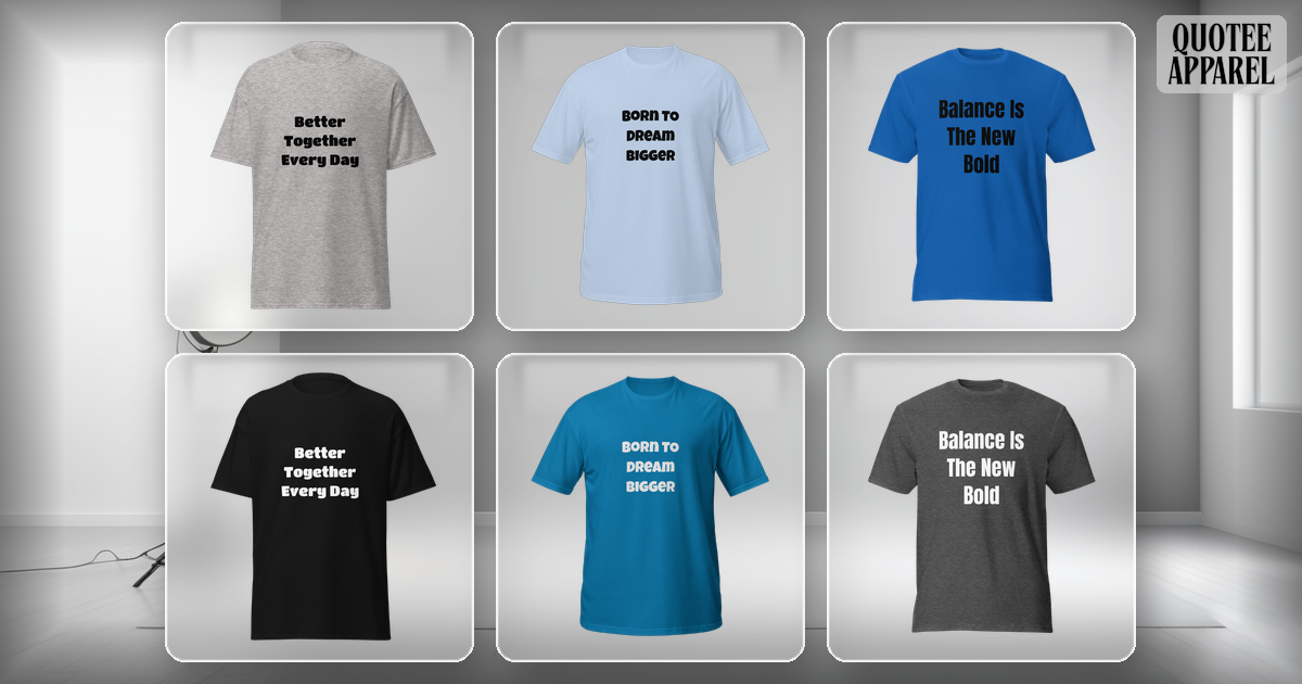 Everyday Essentials: Gildan Quote T-Shirts