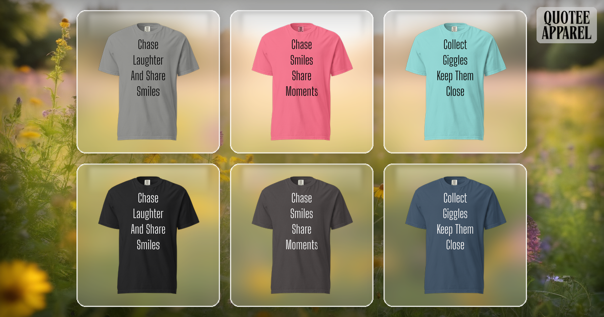 Joy Quote T-Shirts | Happiness & Positivity