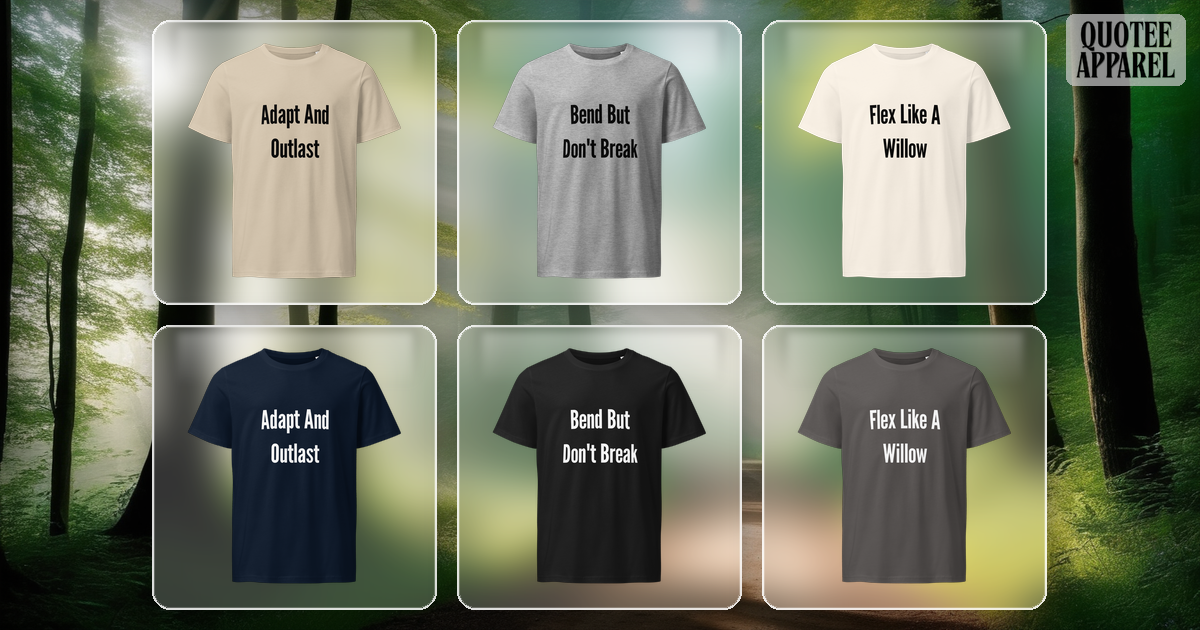 Resilience Quote T-Shirts | Strength & Perseverance