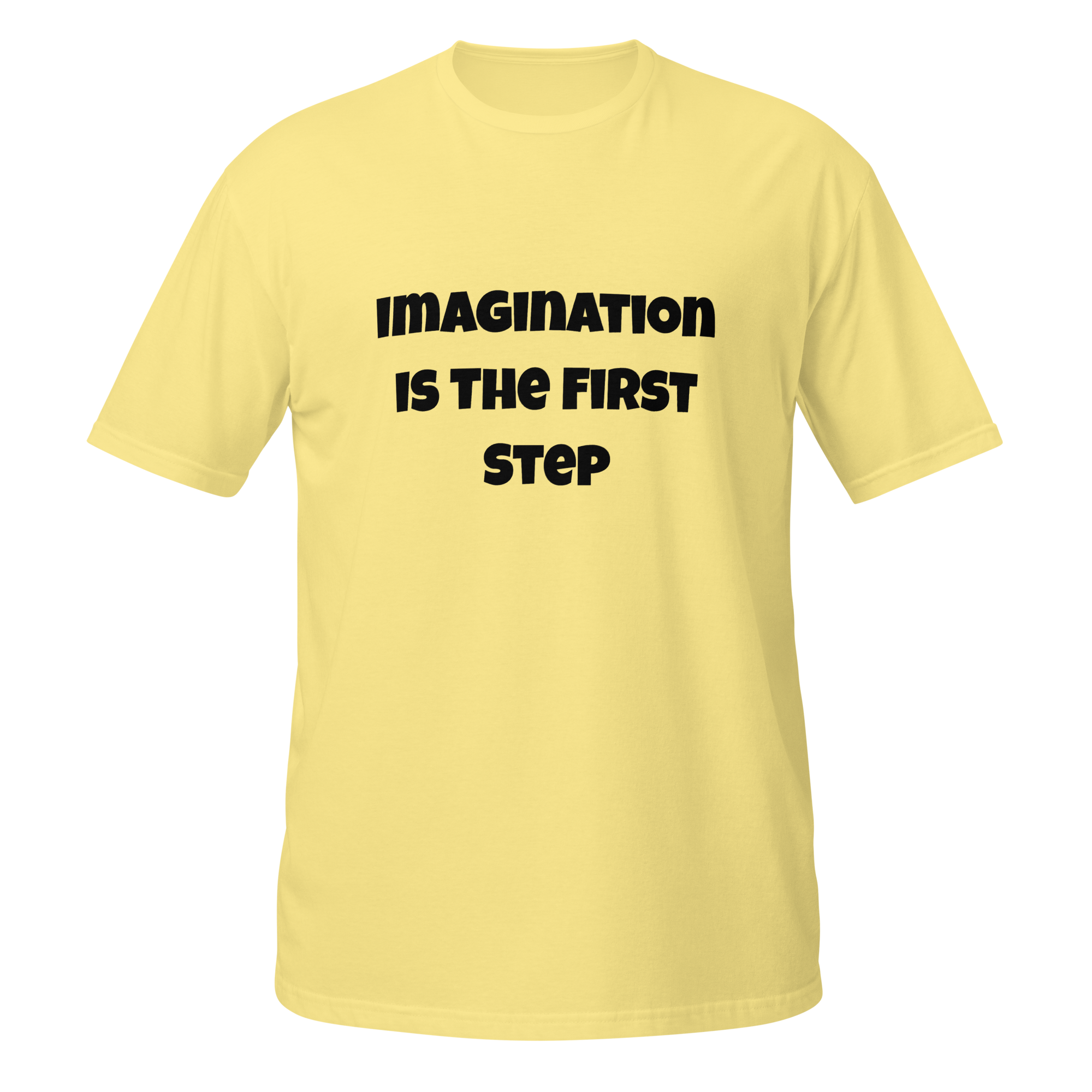 Imagination Is The First Step — Cornsilk