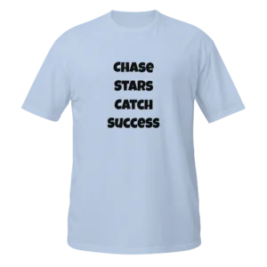 Chase Stars Catch Success T-Shirt | Softstyle Essential Tee (Black Ink)