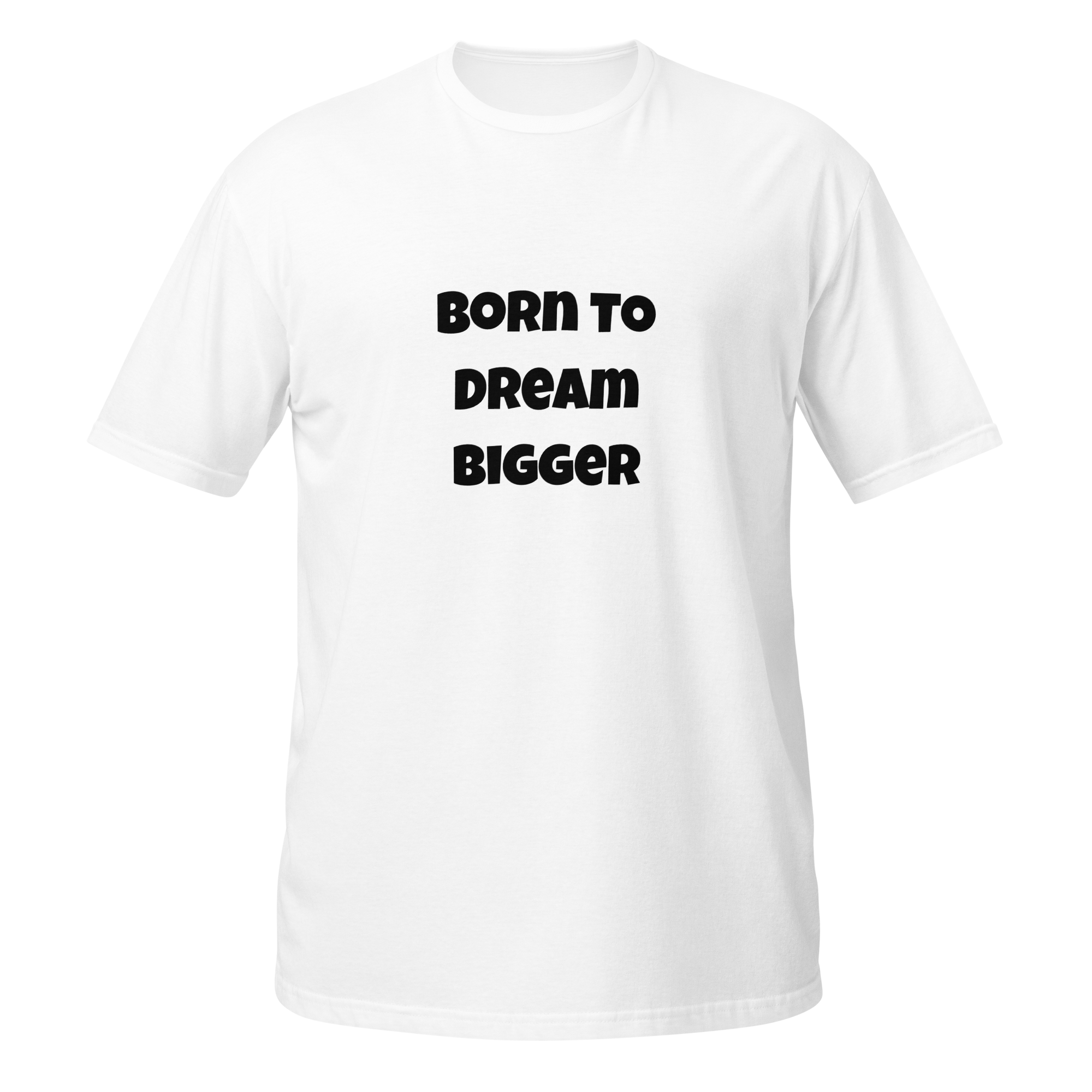 Gildan Softstyle 64000 — Bold Dreaming Mantra | Softstyle White