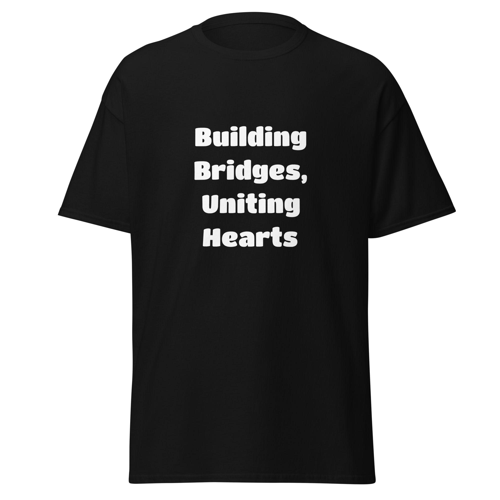 Building Bridges, Uniting Hearts — Black