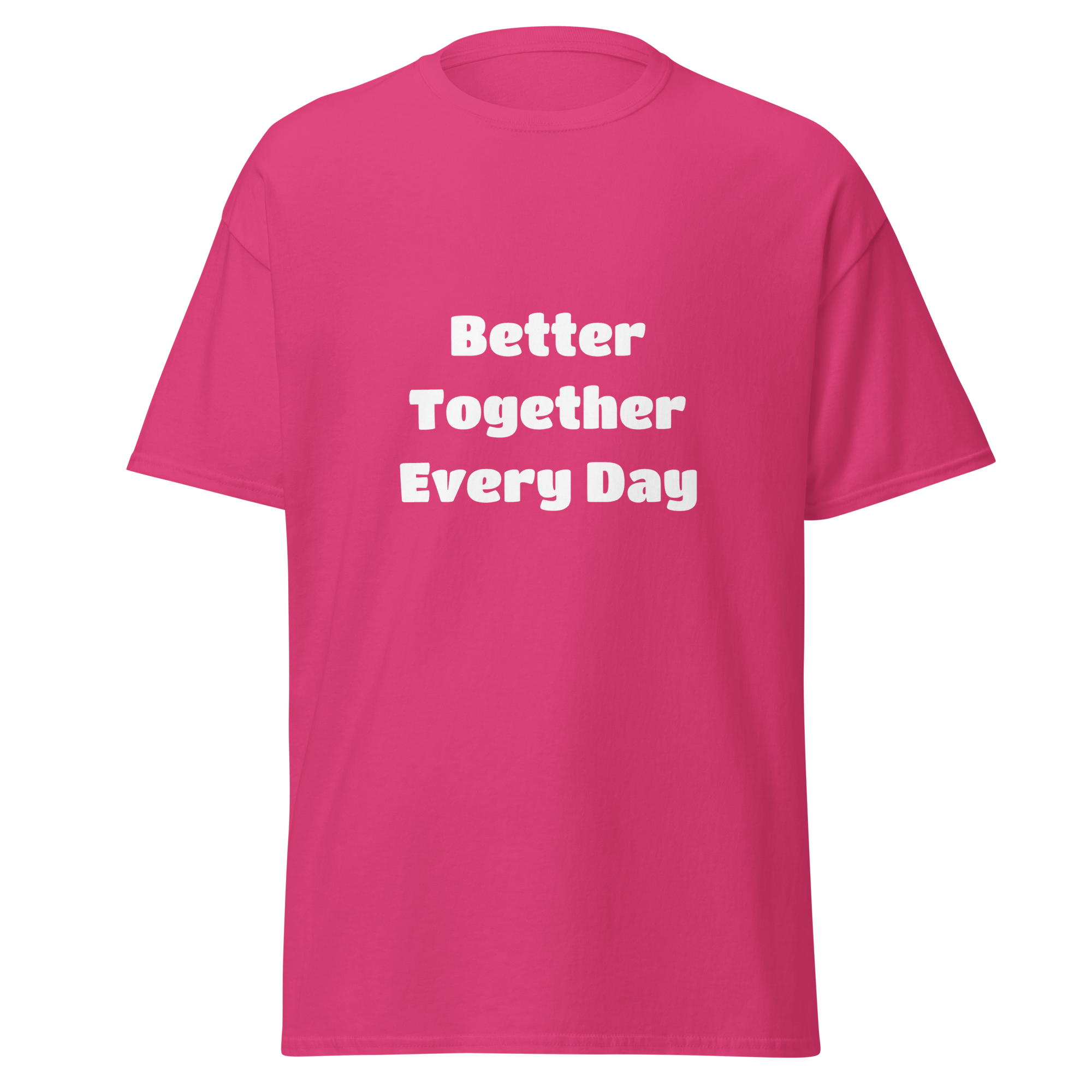 Gildan Classic Tee 5000 — Collaborative Spirit | Heliconia