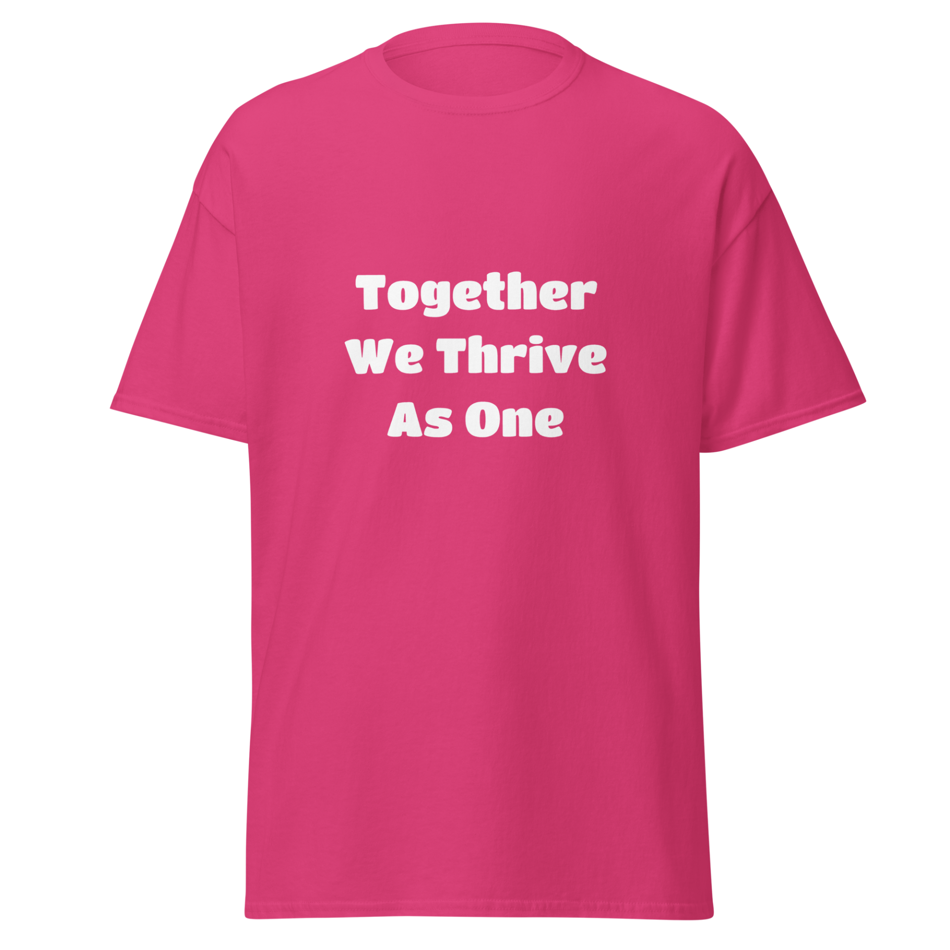 Together We Thrive As One — Heliconia