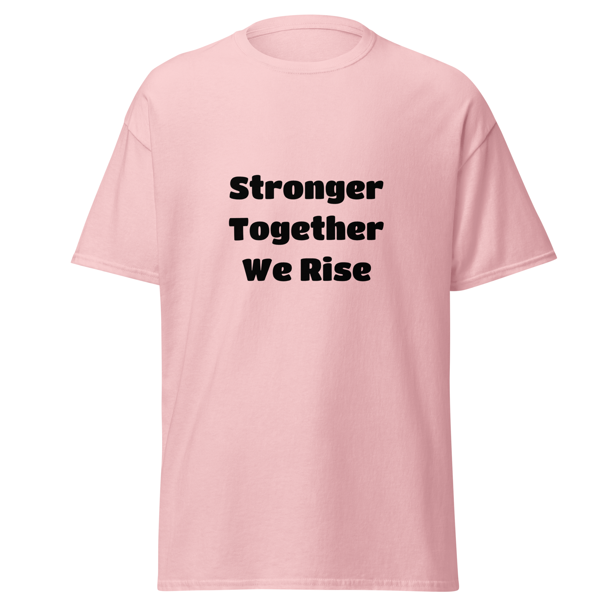 Stronger Together We Rise — Light Pink