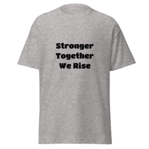 Unity And Strength | Black | Classic Crew Tee