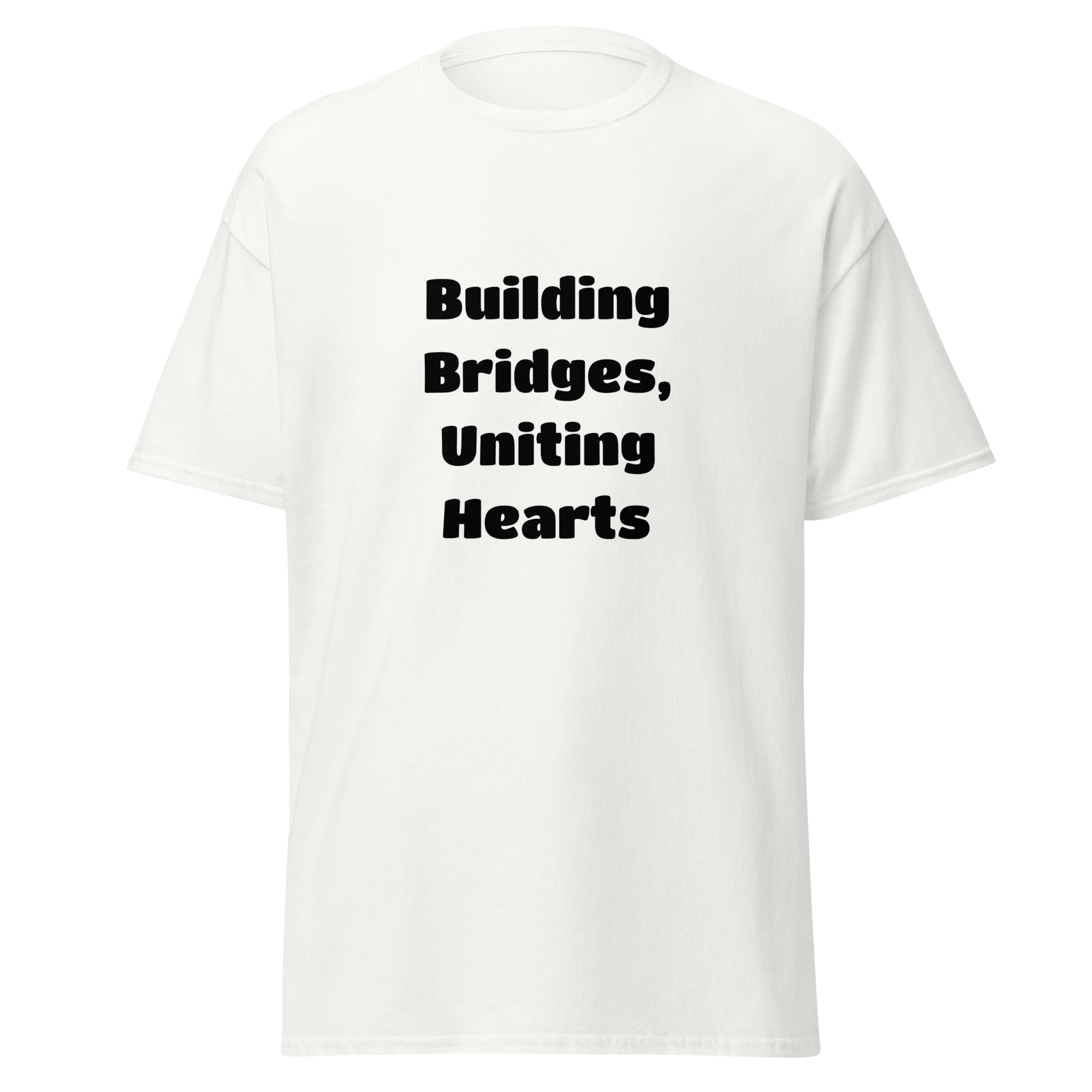 Building Bridges, Uniting Hearts — White