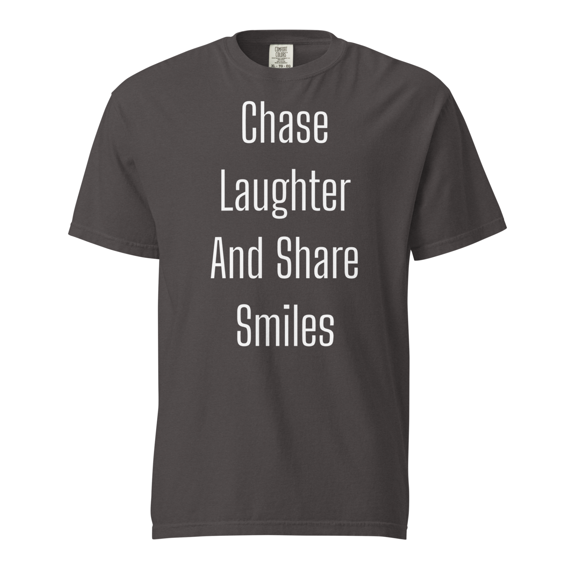 Comfort Colors 1717 — Daily Smile Mission | Graphite