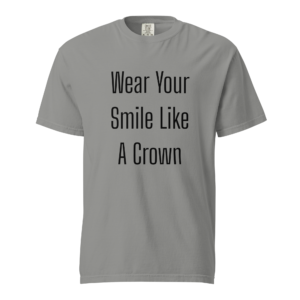 Confidence In Joy | Black | Washed Heavy Tee