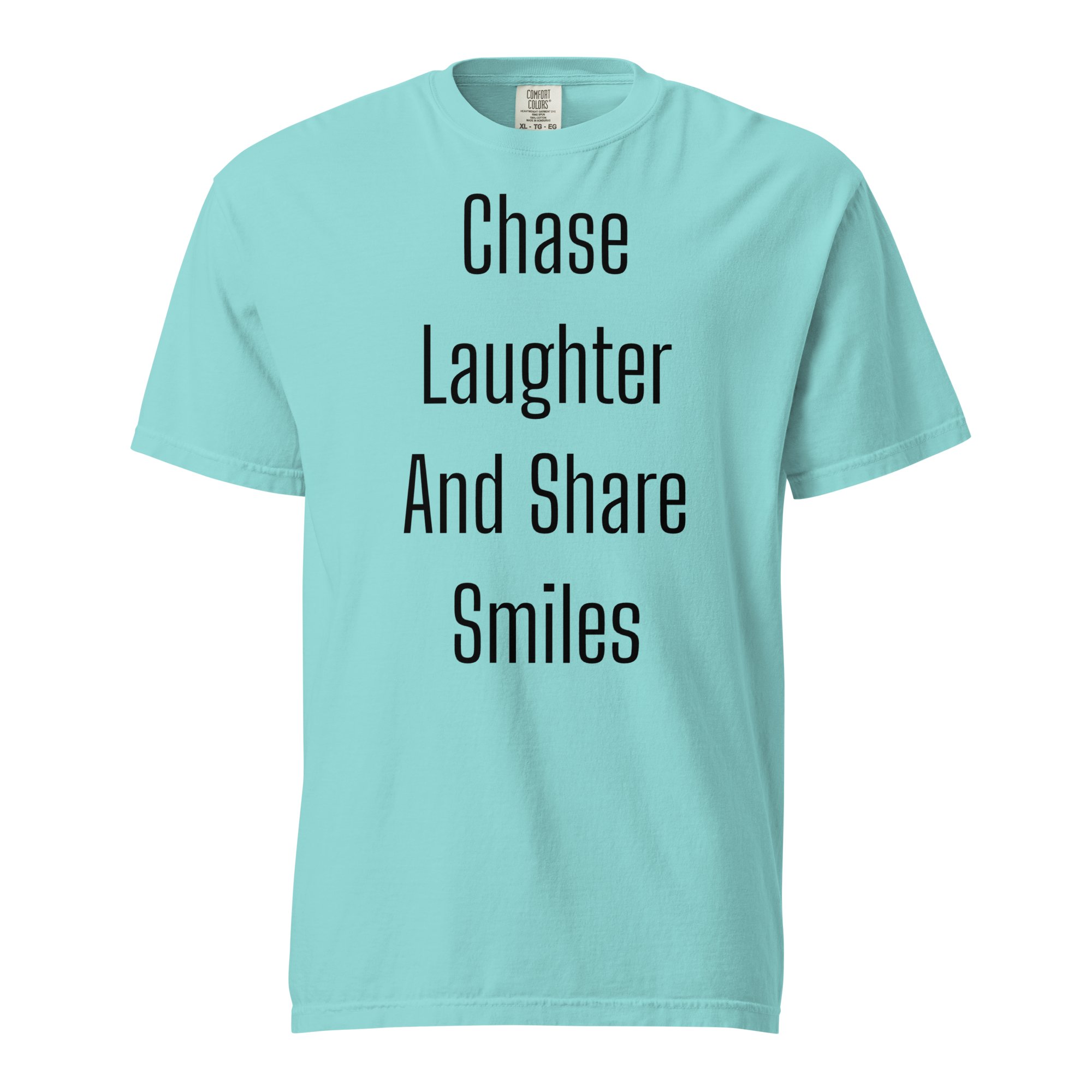 Comfort Colors 1717 — Treasure Little Laughs | Lagoon Blue