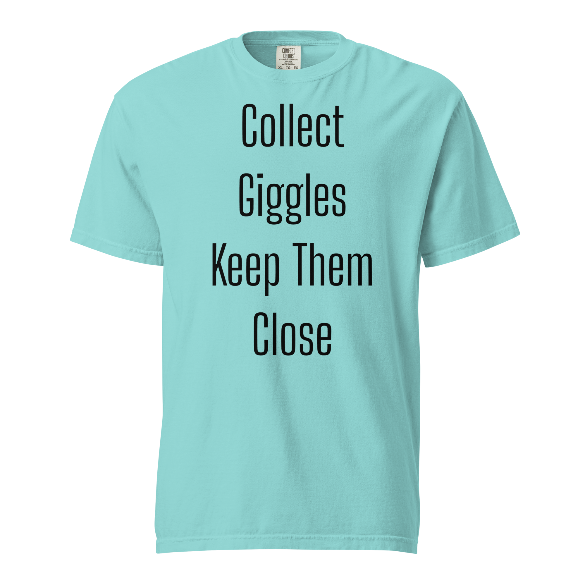 Collect Giggles, Keep Them Close — Lagoon Blue