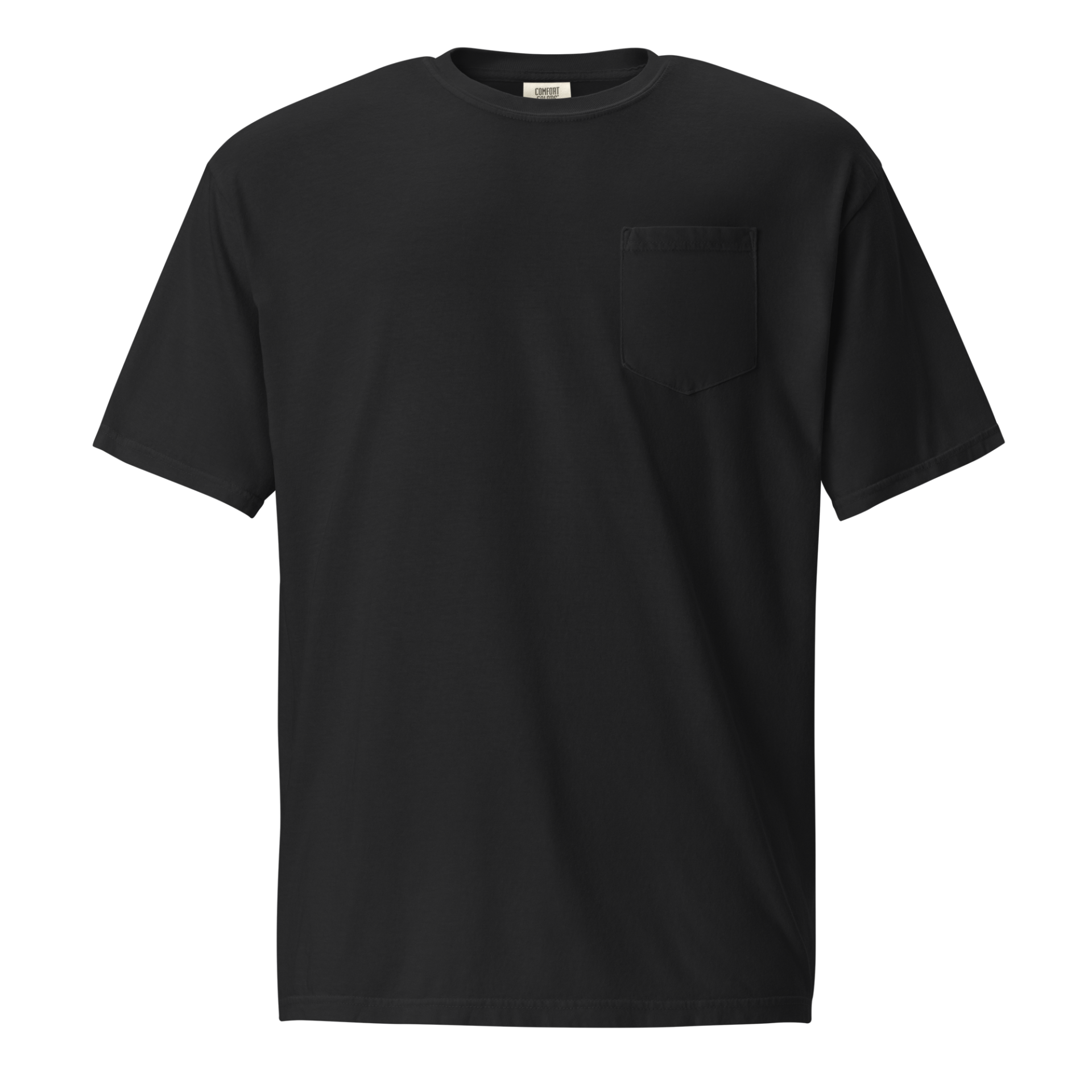 Cultivate inner peace | White | Washed Pocket Tee - Image 2