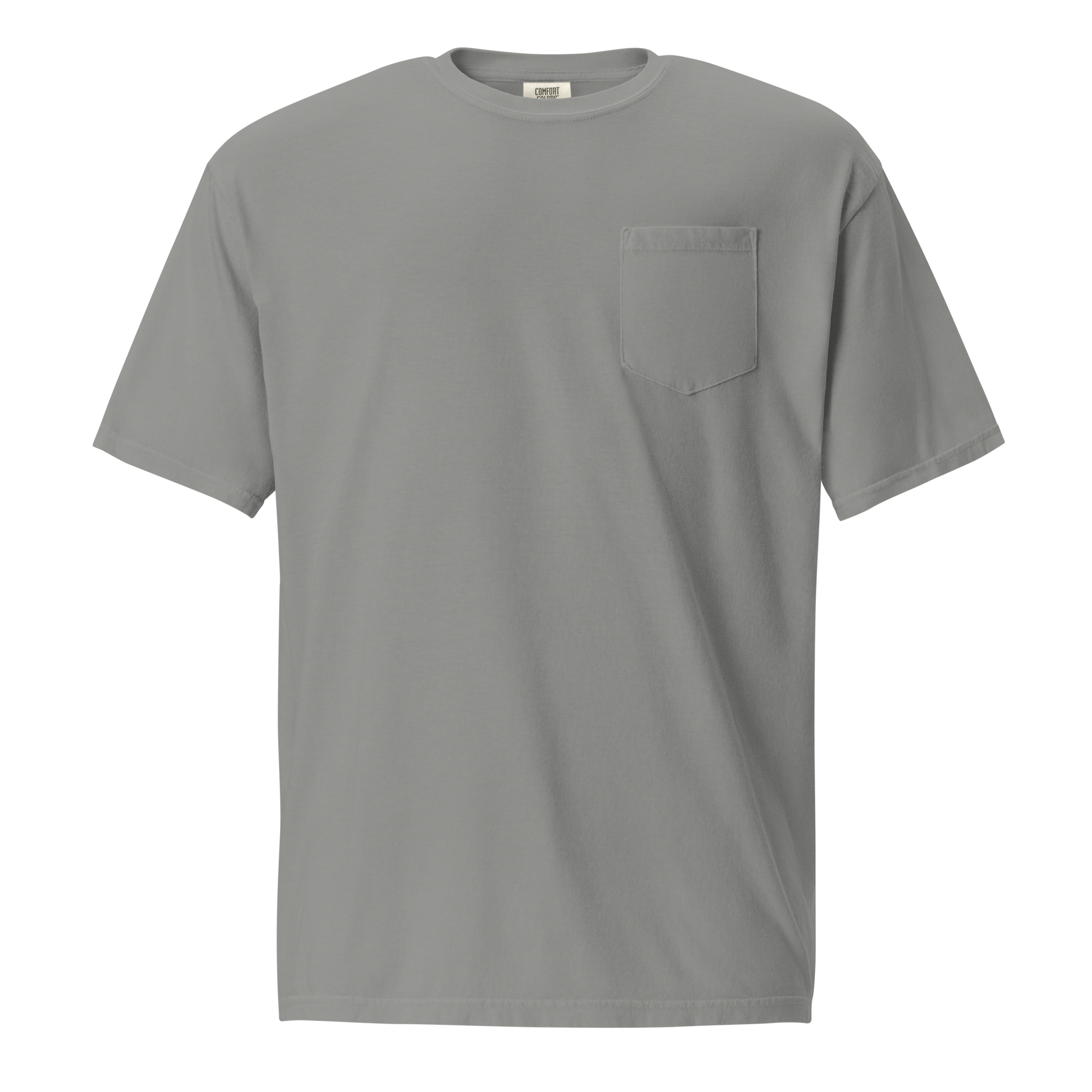 Centered Momentum | Black | Washed Pocket Tee - Image 6