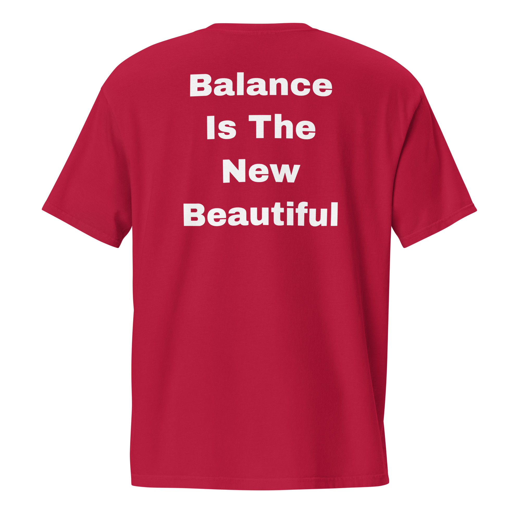 Comfort Colors 6030 — Be the change you seek | Red