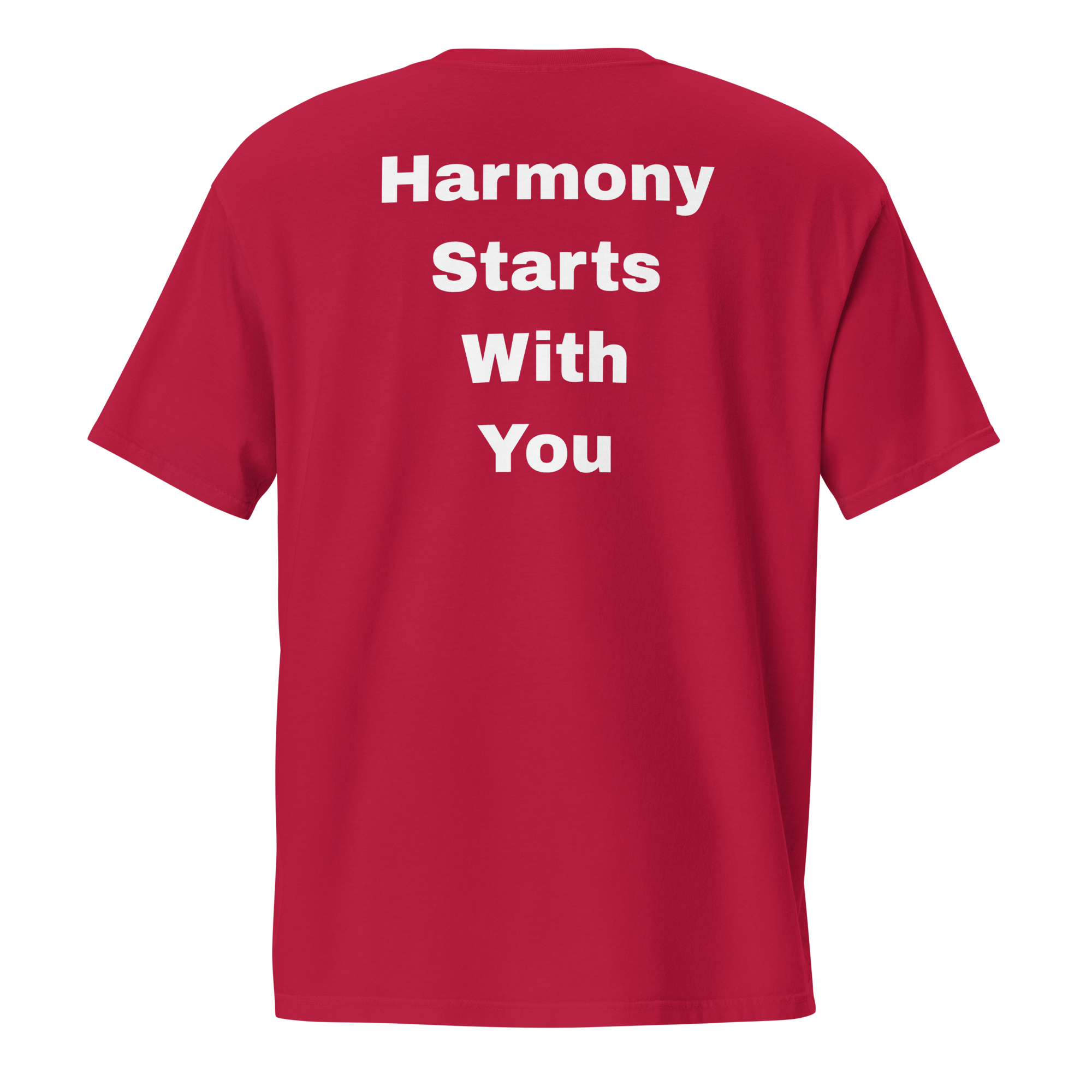 Harmony Starts With You — unisex-garment-dyed-pocket-t-shirt-red-back-69ba6c401c67a-1.png