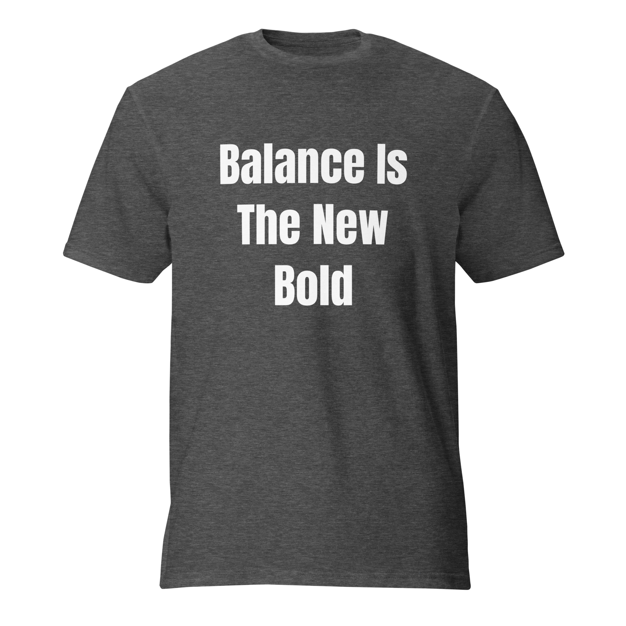 Gildan Lightweight 980 — Resilient Mindset | Heather Dark Grey