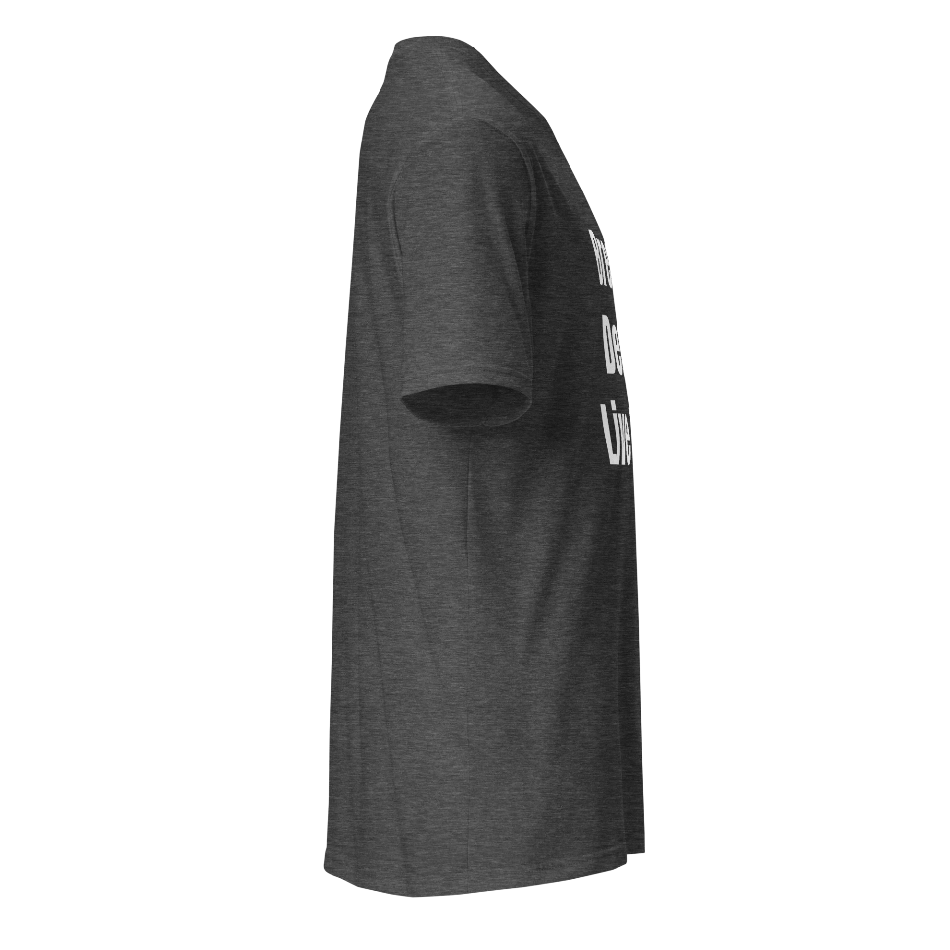 Mindful Living Reminder | White | Featherweight Tee - Image 8