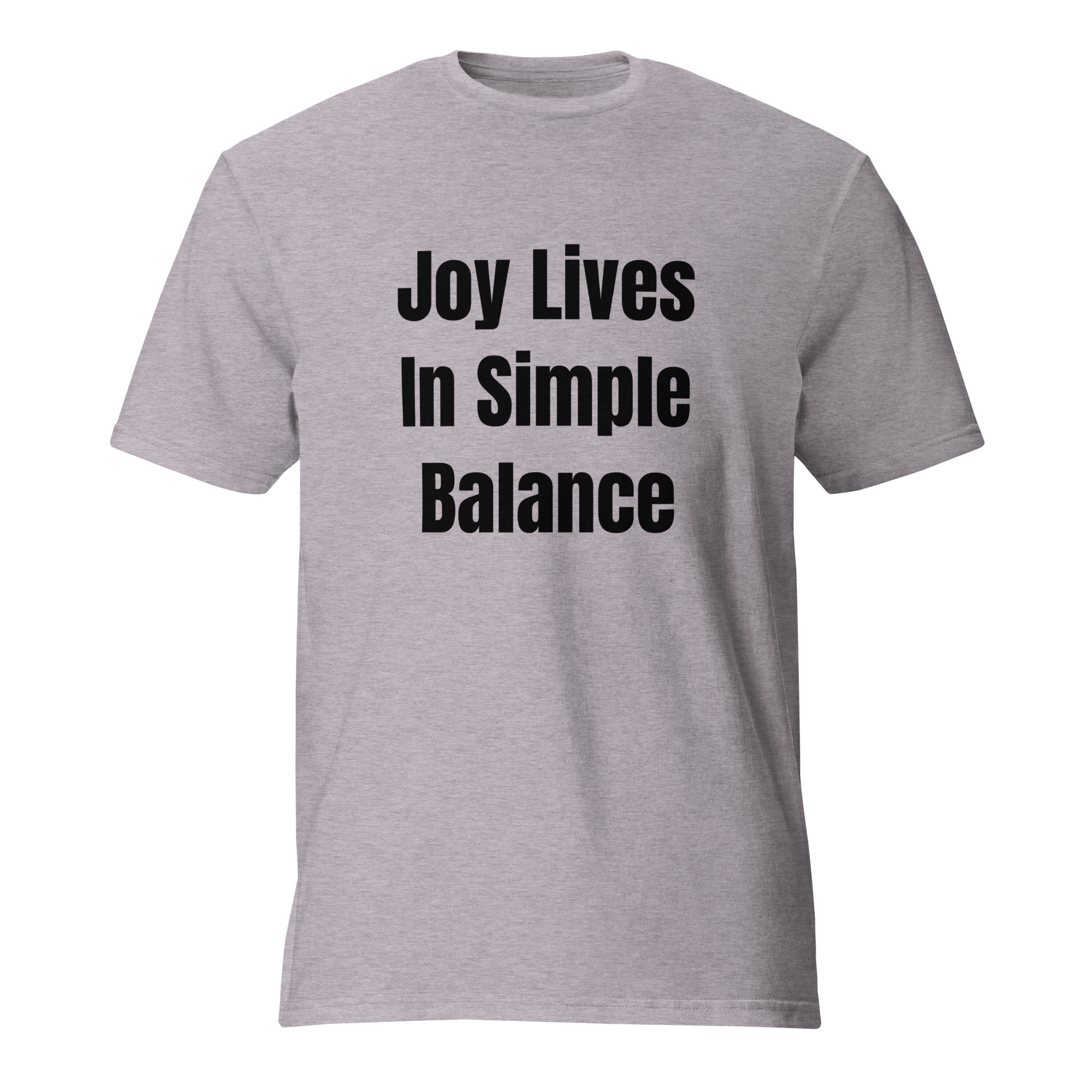 Joy Lives In Simple Balance — Heather Grey