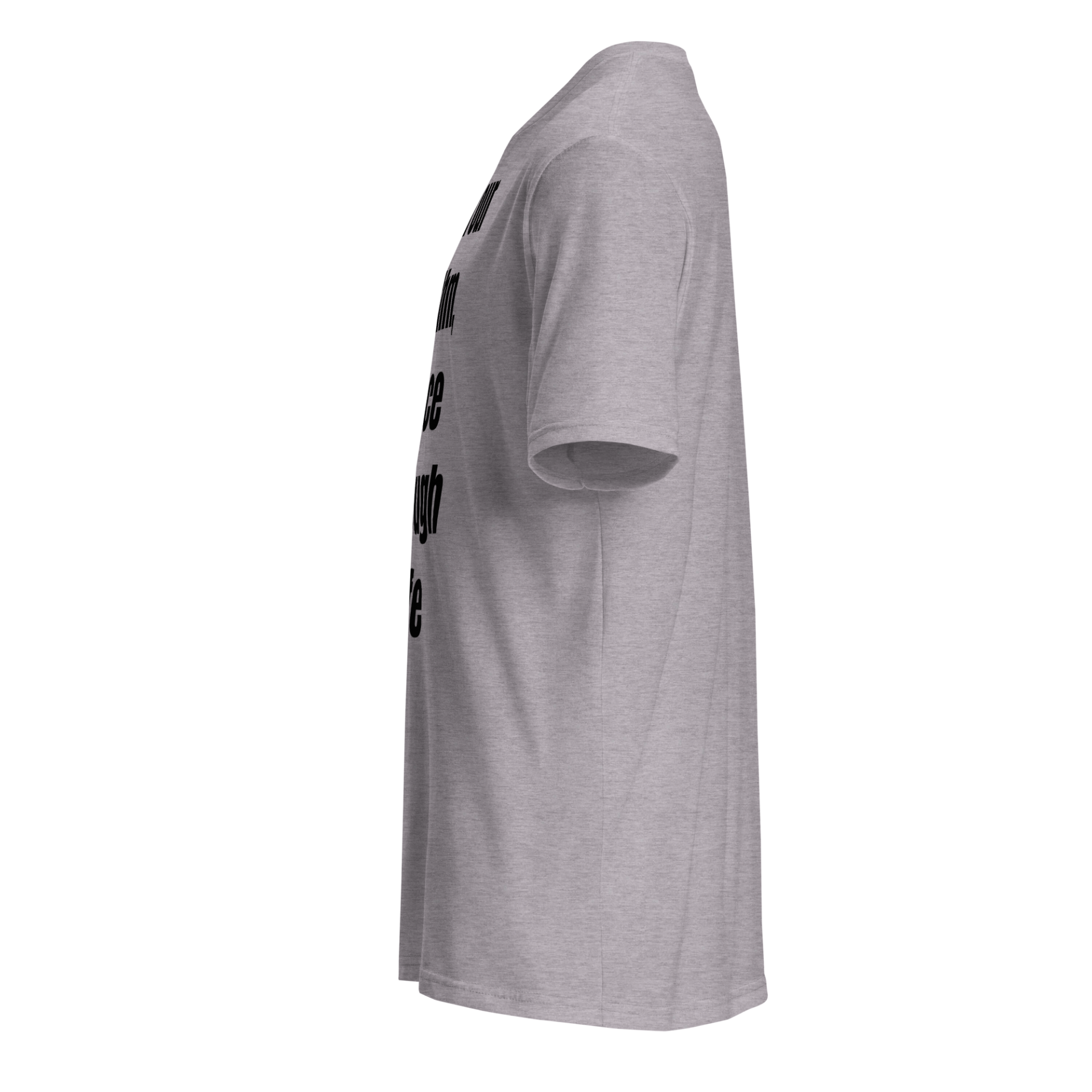 Joyful Life Approach | Black | Featherweight Tee - Image 7