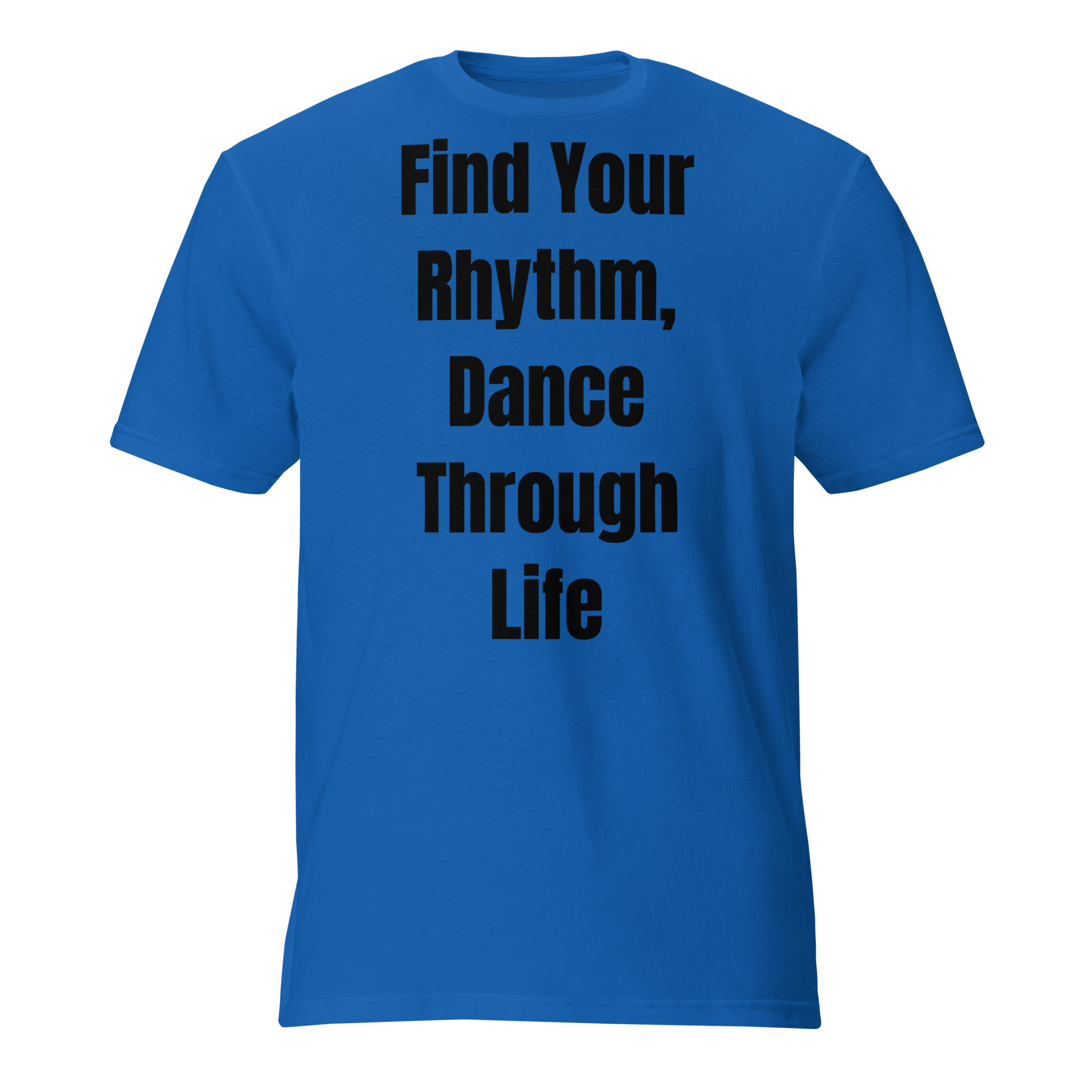 Find Your Rhythm, Dance Through Life — Royal Blue