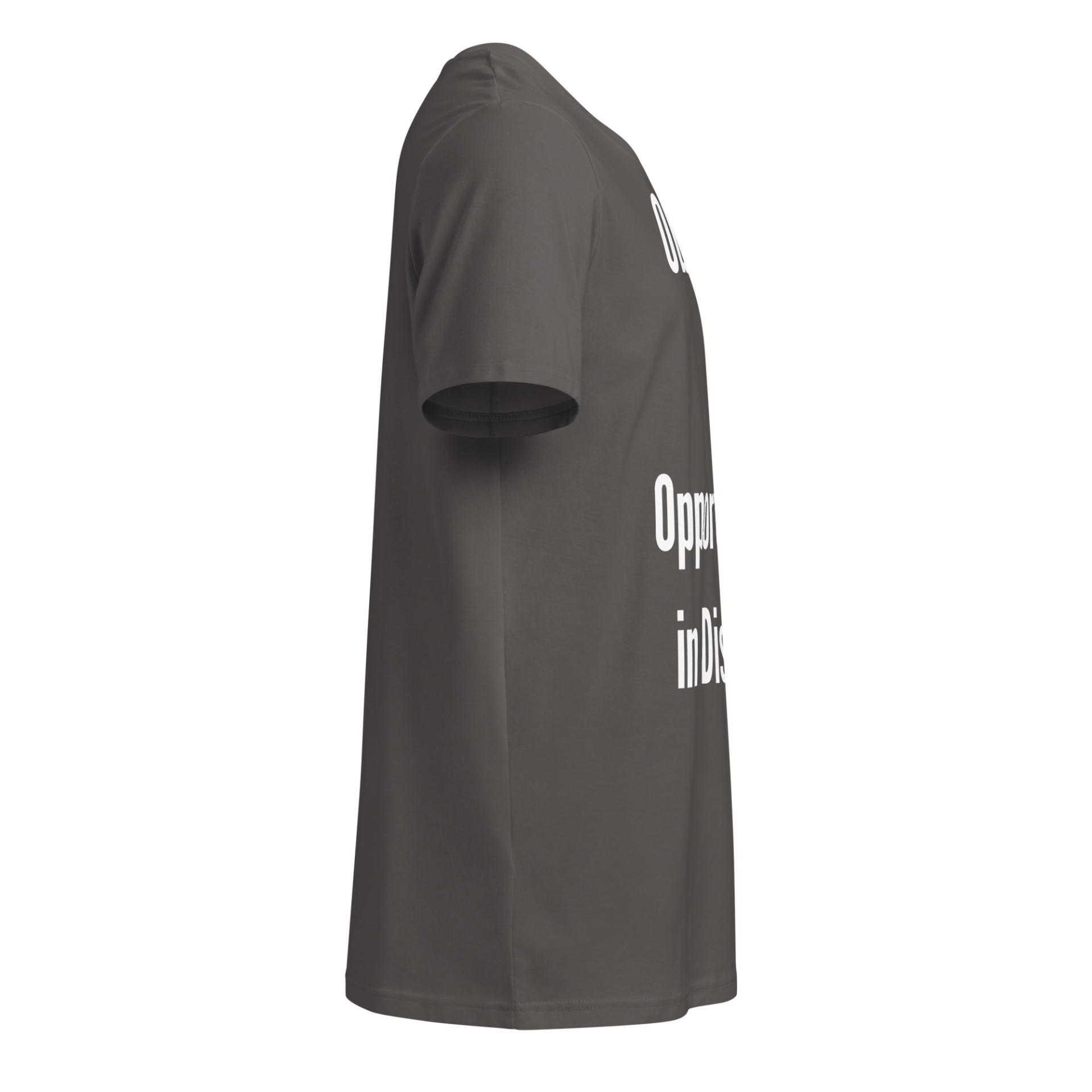 See Challenges as Chances | White | Organic Midweight Tee - Image 12