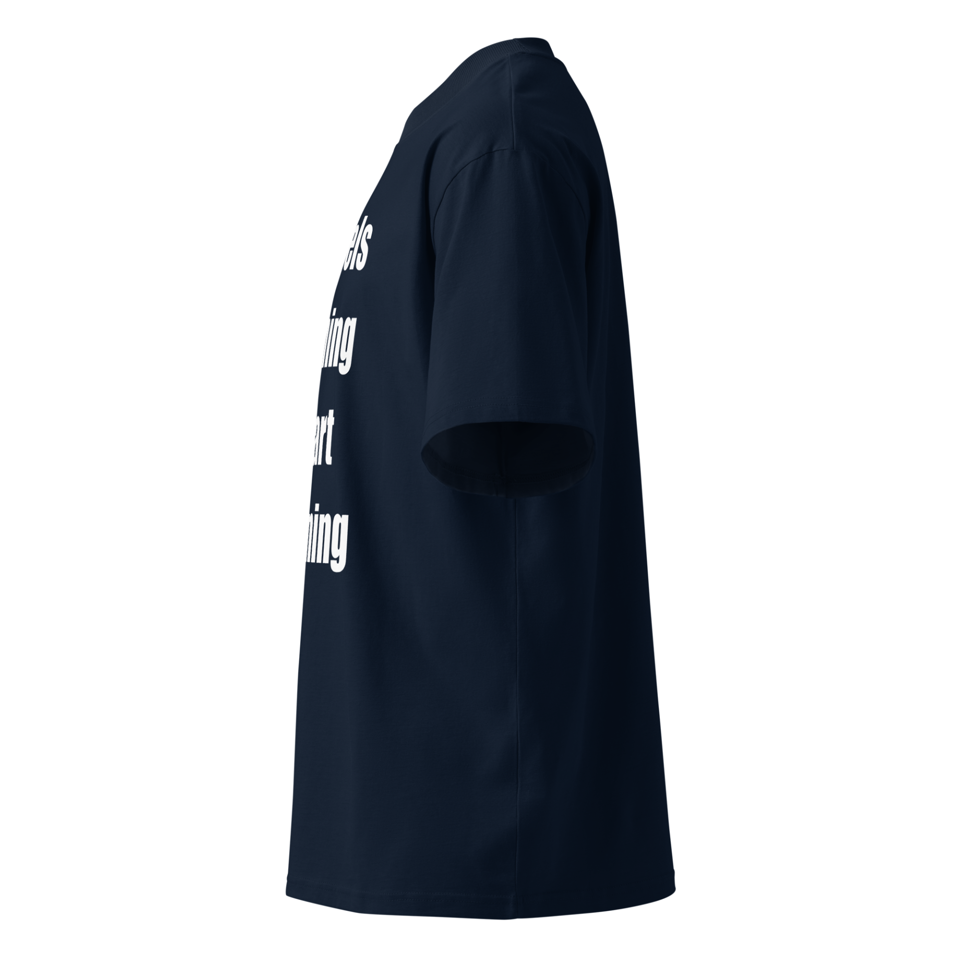 Grow On The Road | White | Organic High-Neck Oversize - Image 4