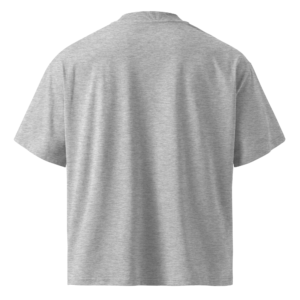 unisex-organic-oversized-high-neck-blaster-2.0-t-shirt-heather-grey-back-6a245e3c70bca.png