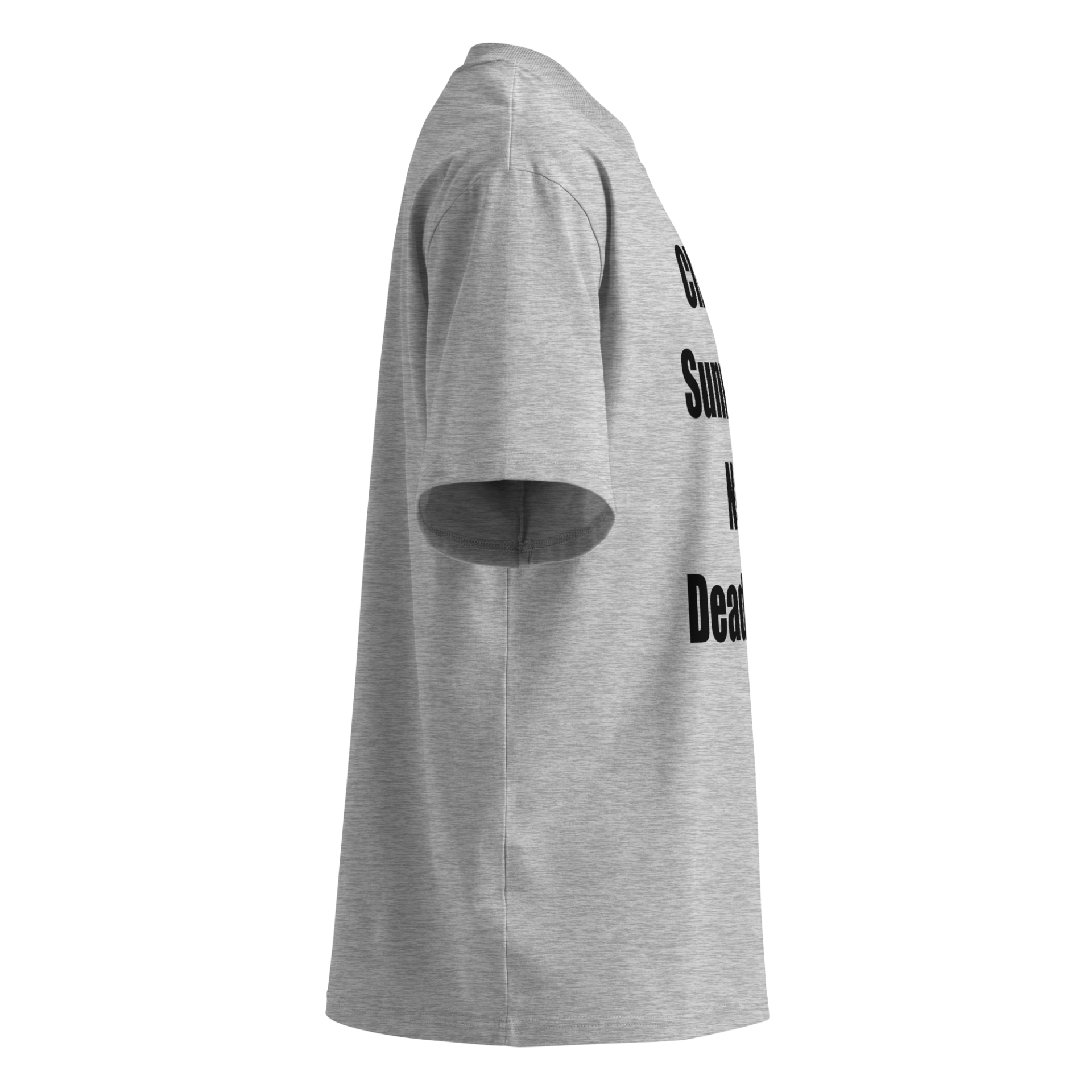 Adventure Over Routine | Black | Organic High-Neck Oversize - Image 3