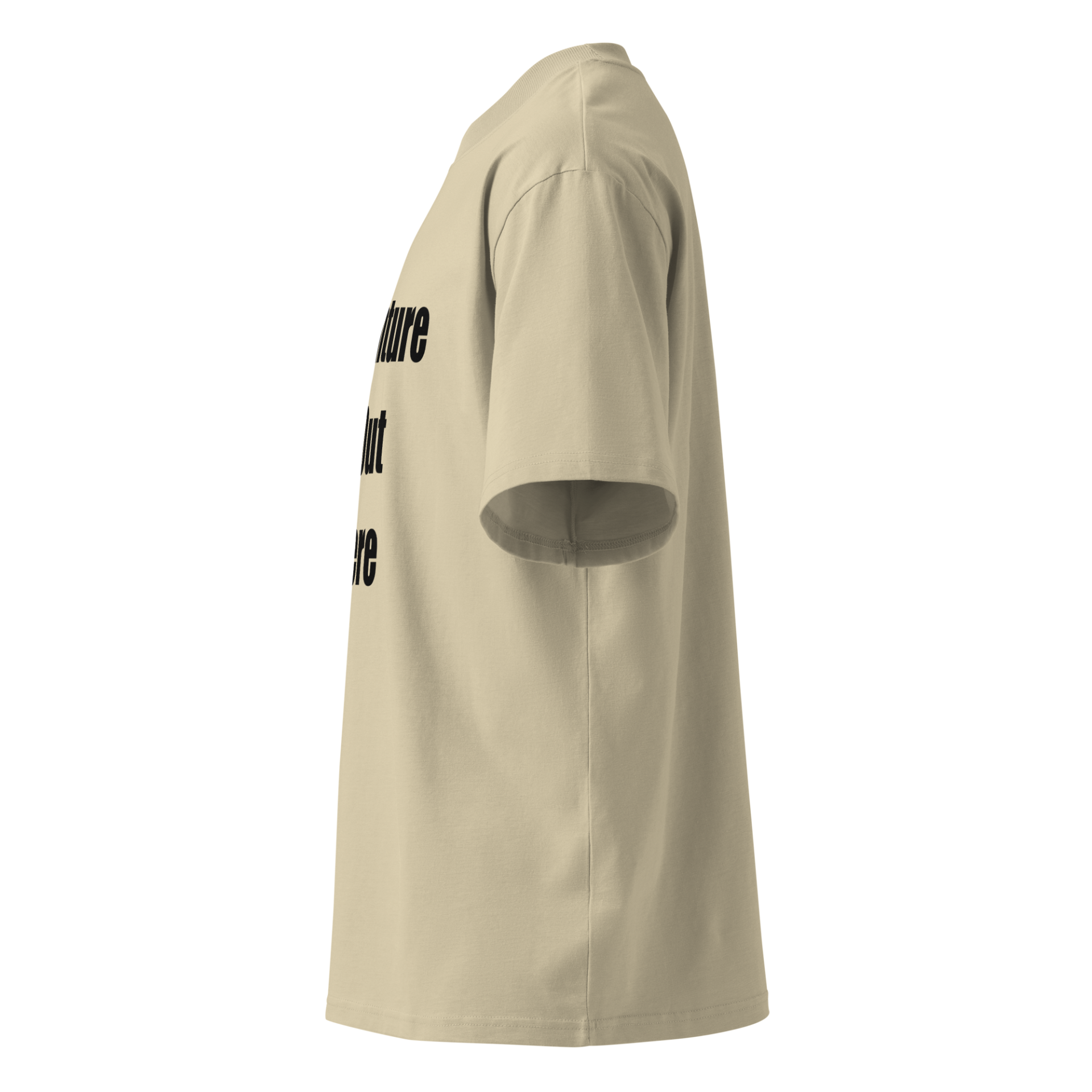 Explore The Unknown | Black | Organic High-Neck Oversize - Image 8