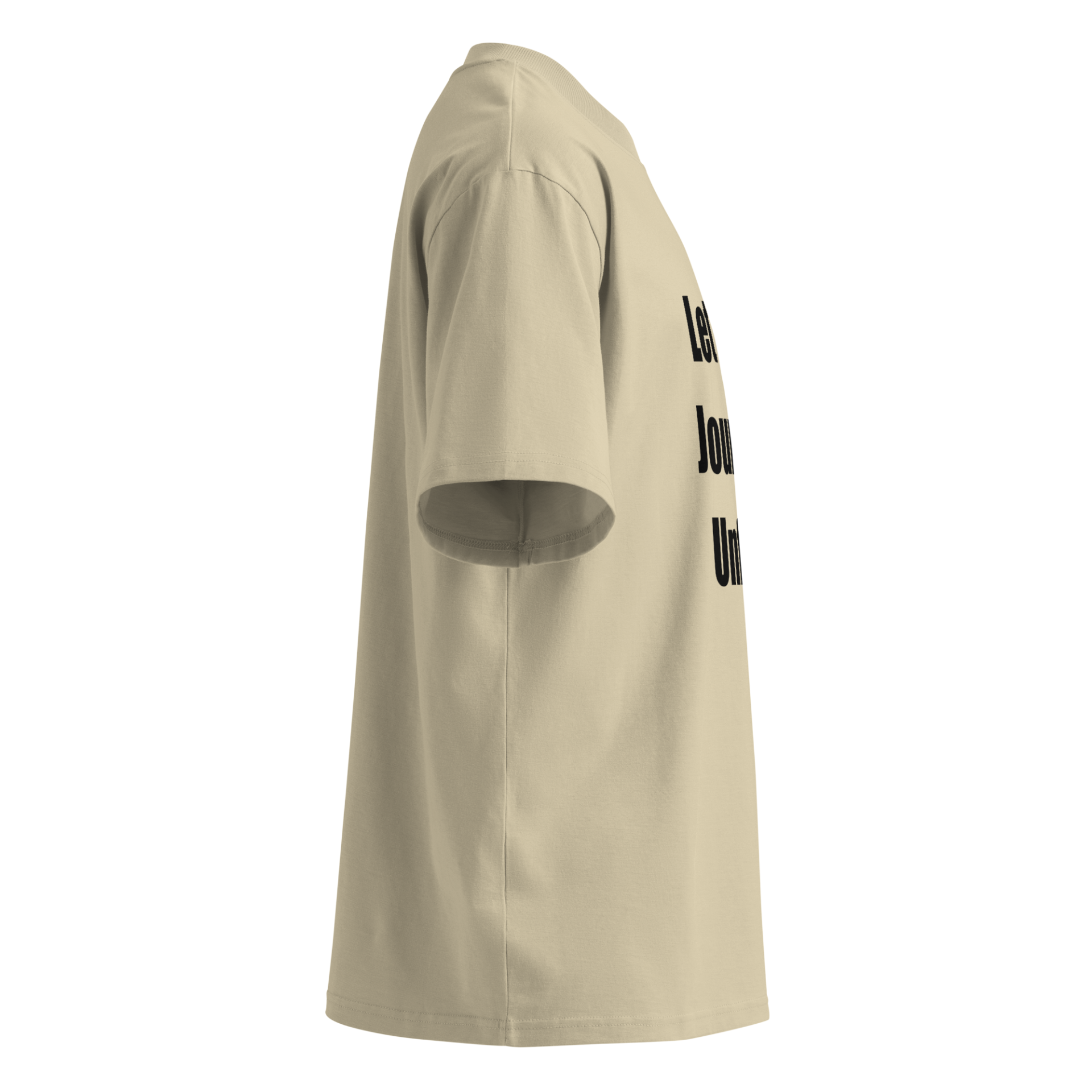 Trust The Process | Black | Organic High-Neck Oversize - Image 7
