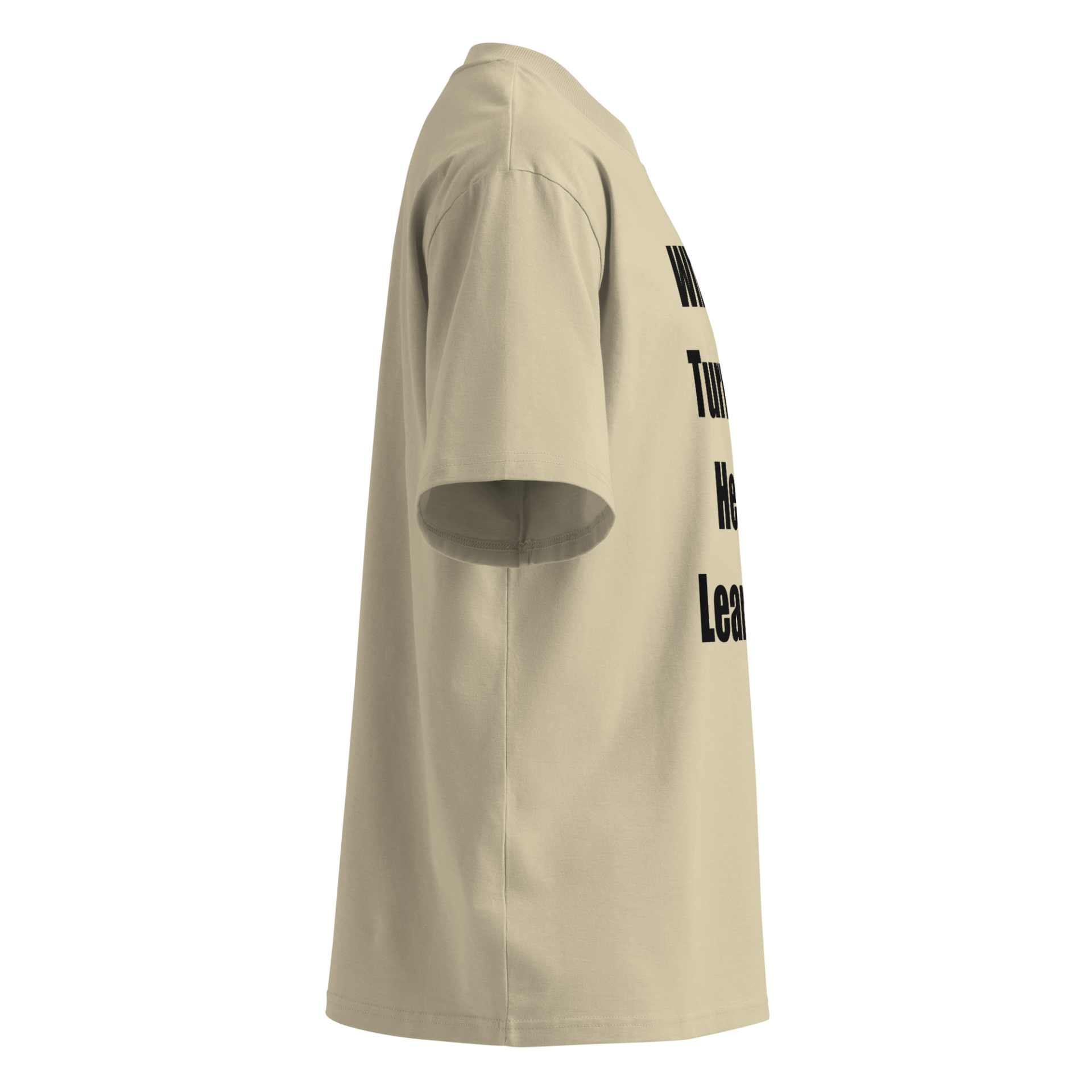 Grow On The Road | Black | Organic High-Neck Oversize - Image 7