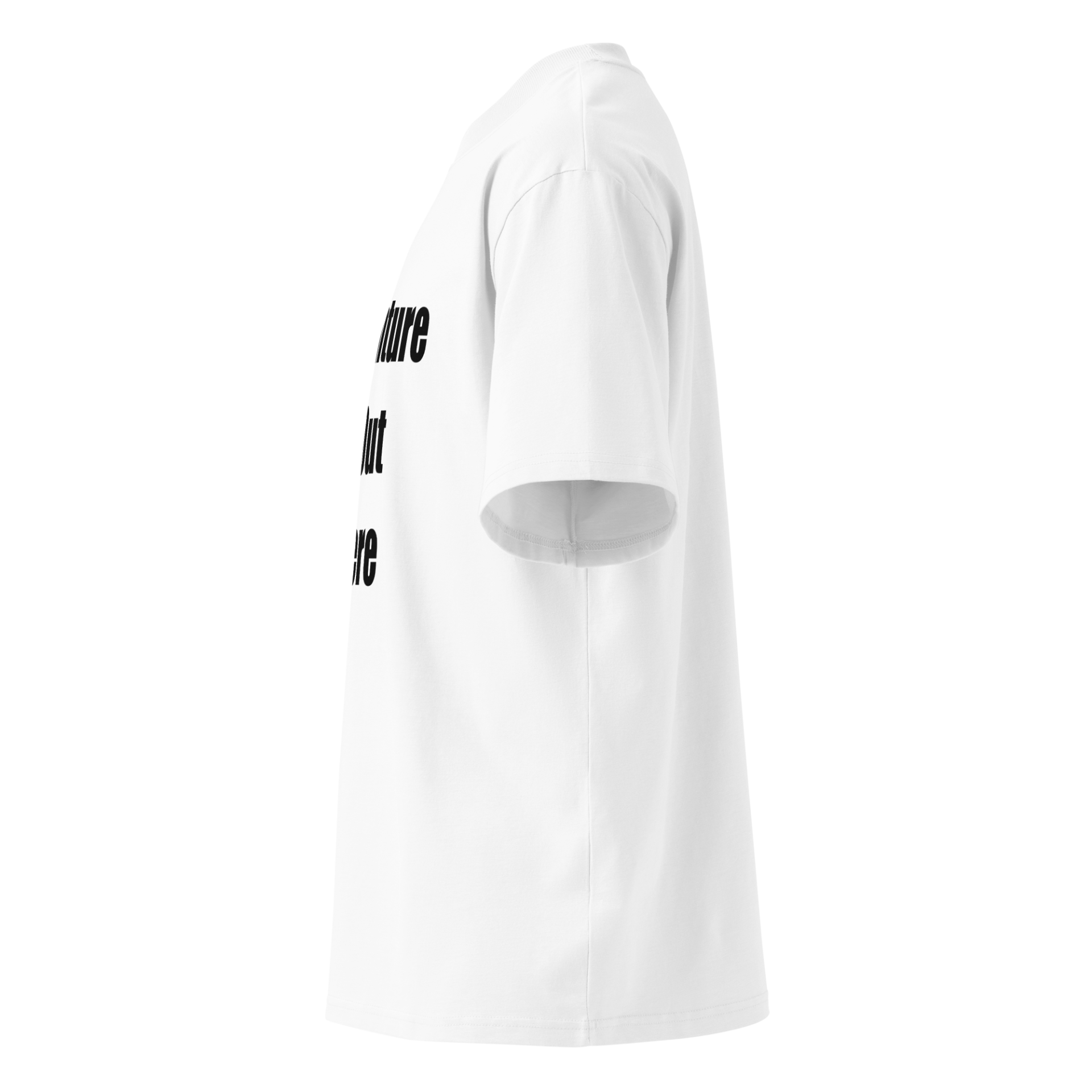 Explore The Unknown | Black | Organic High-Neck Oversize - Image 12