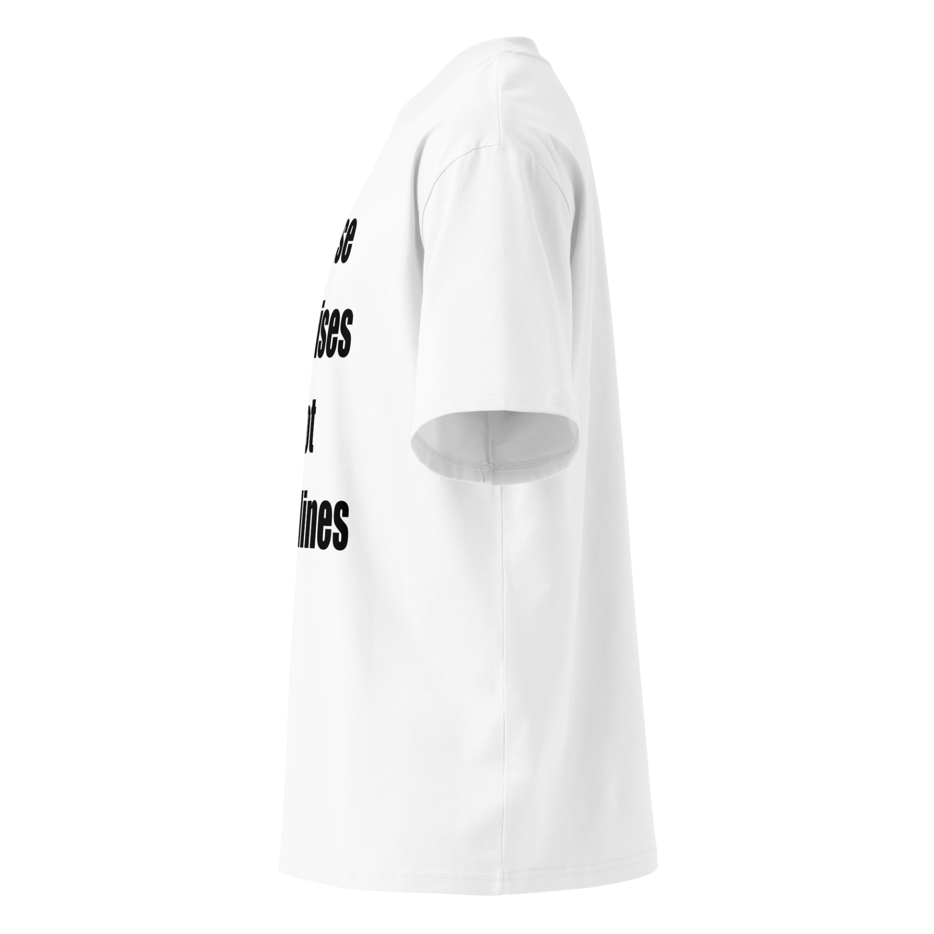 Adventure Over Routine | Black | Organic High-Neck Oversize - Image 12