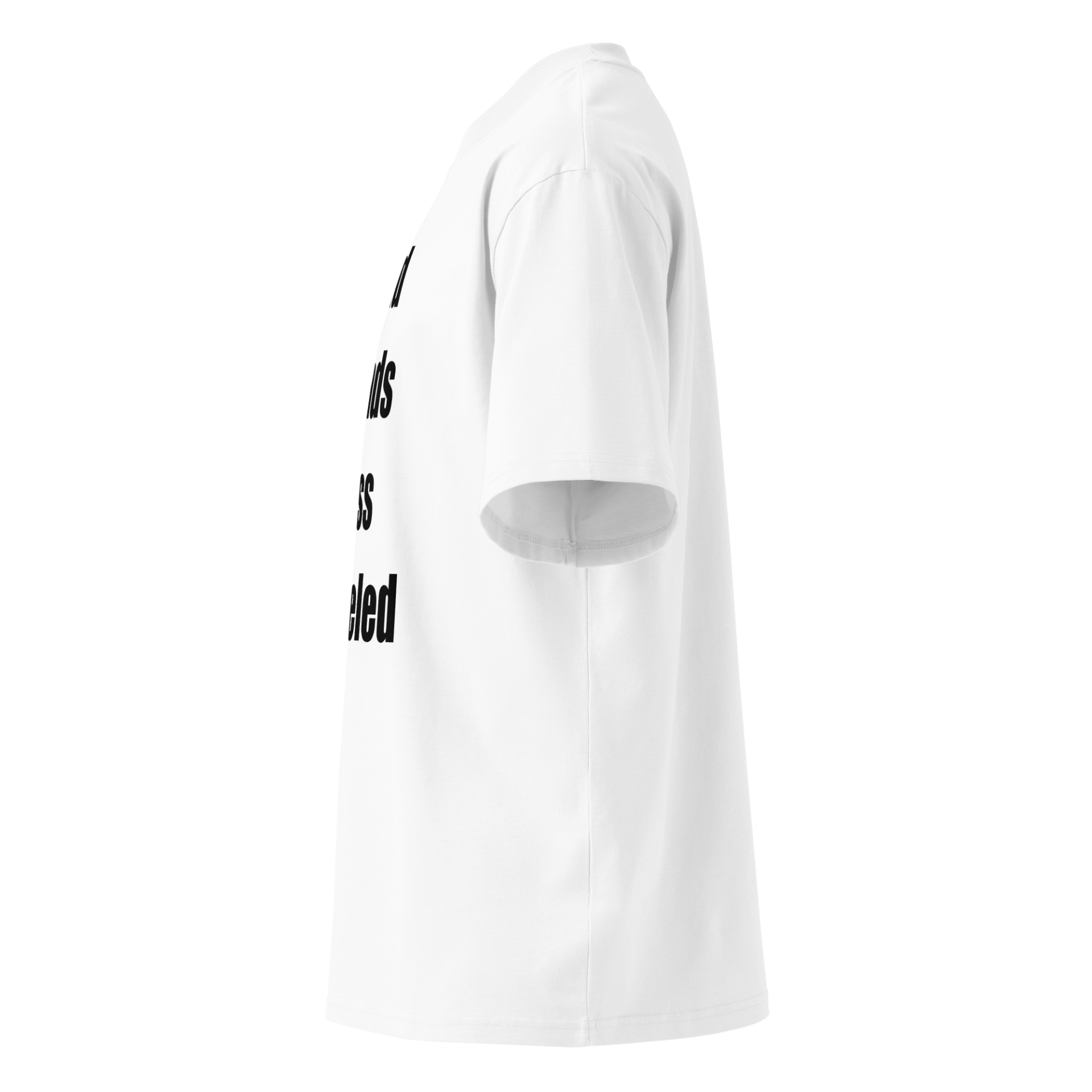 Choose The Uncharted | Black | Organic High-Neck Oversize - Image 12