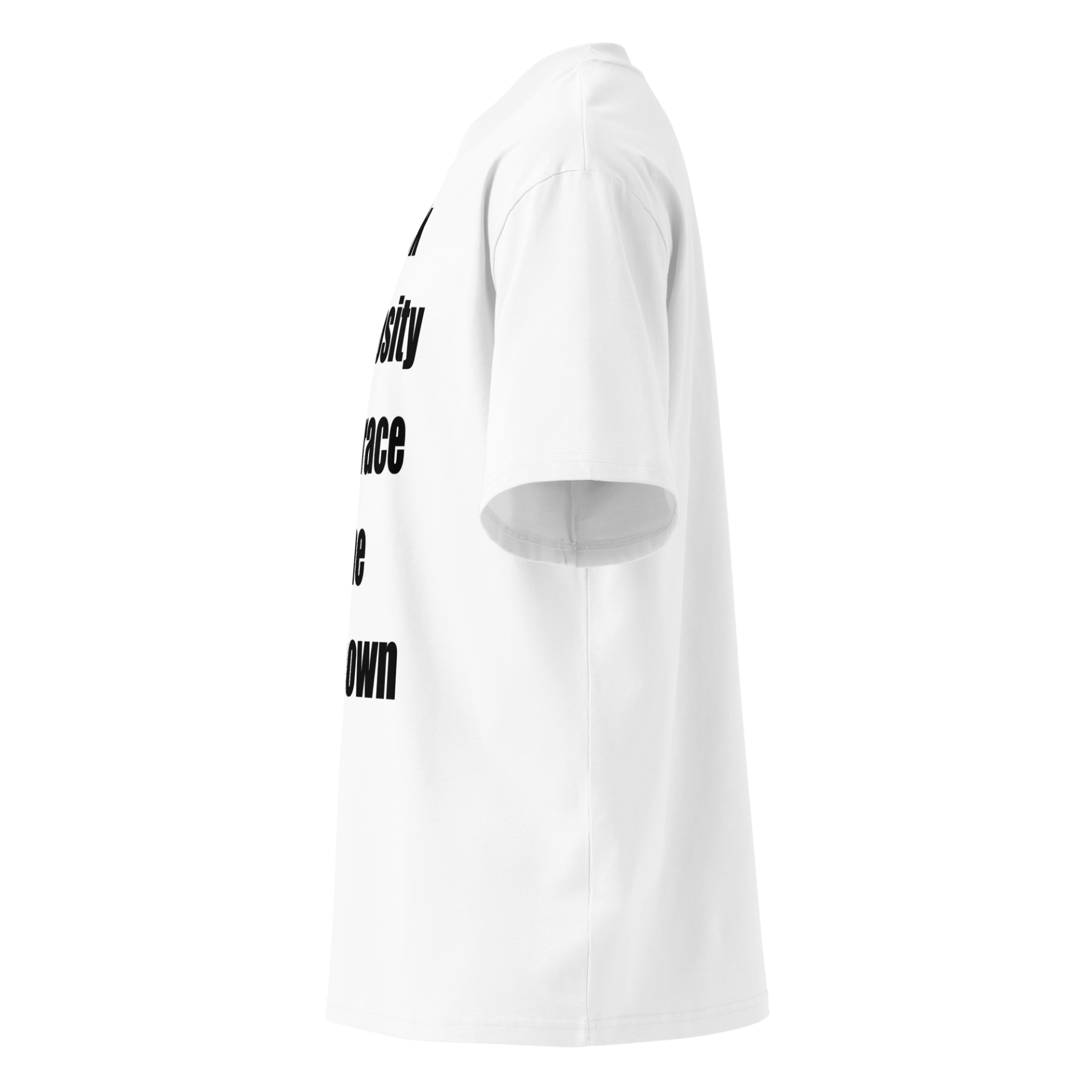Curiosity Over Plans | Black | Organic High-Neck Oversize - Image 12