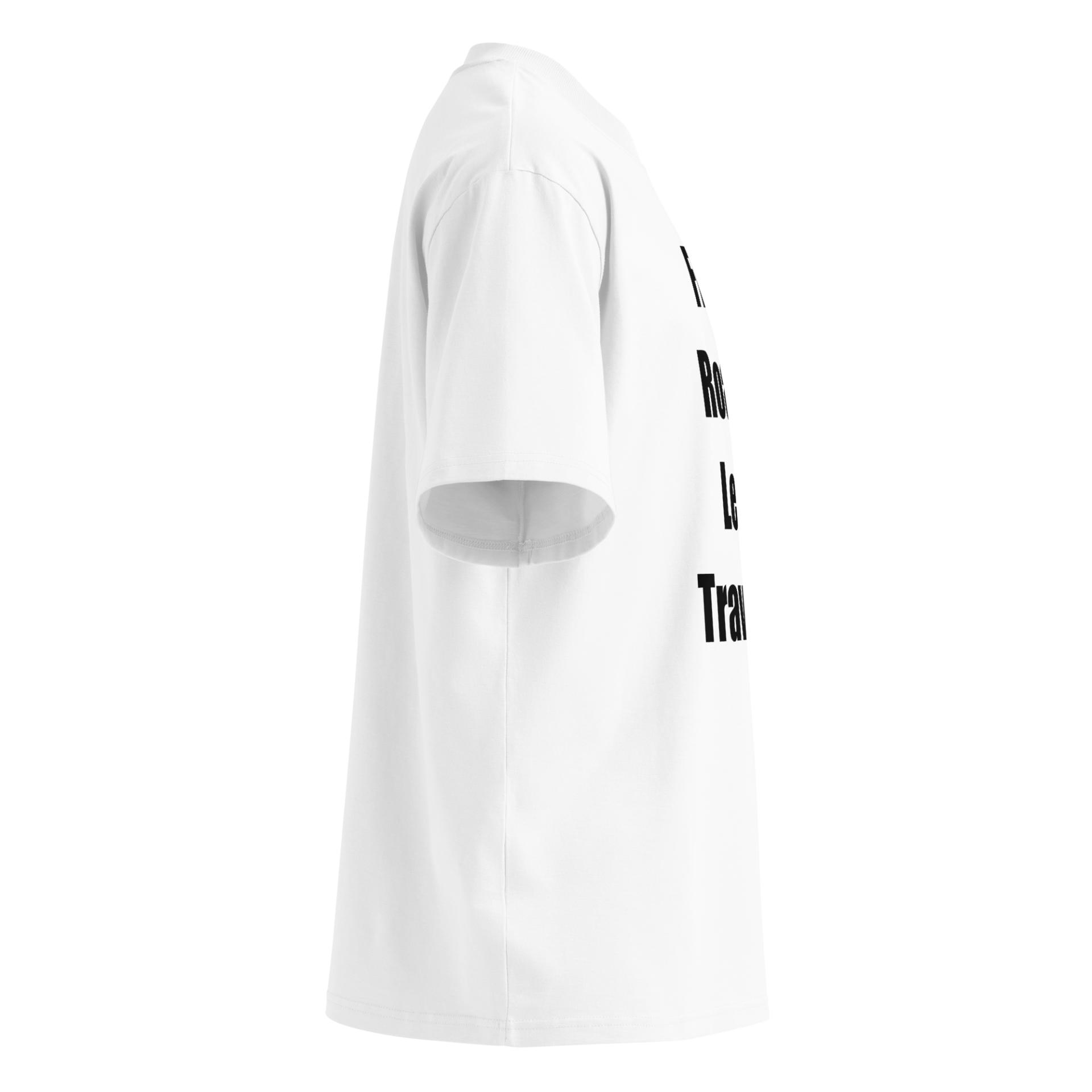 Choose The Uncharted | Black | Organic High-Neck Oversize - Image 11