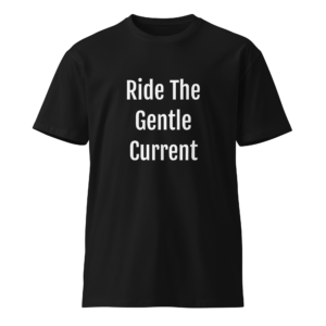 Carefree Flow Reminder | White | Luxe Premium Tee