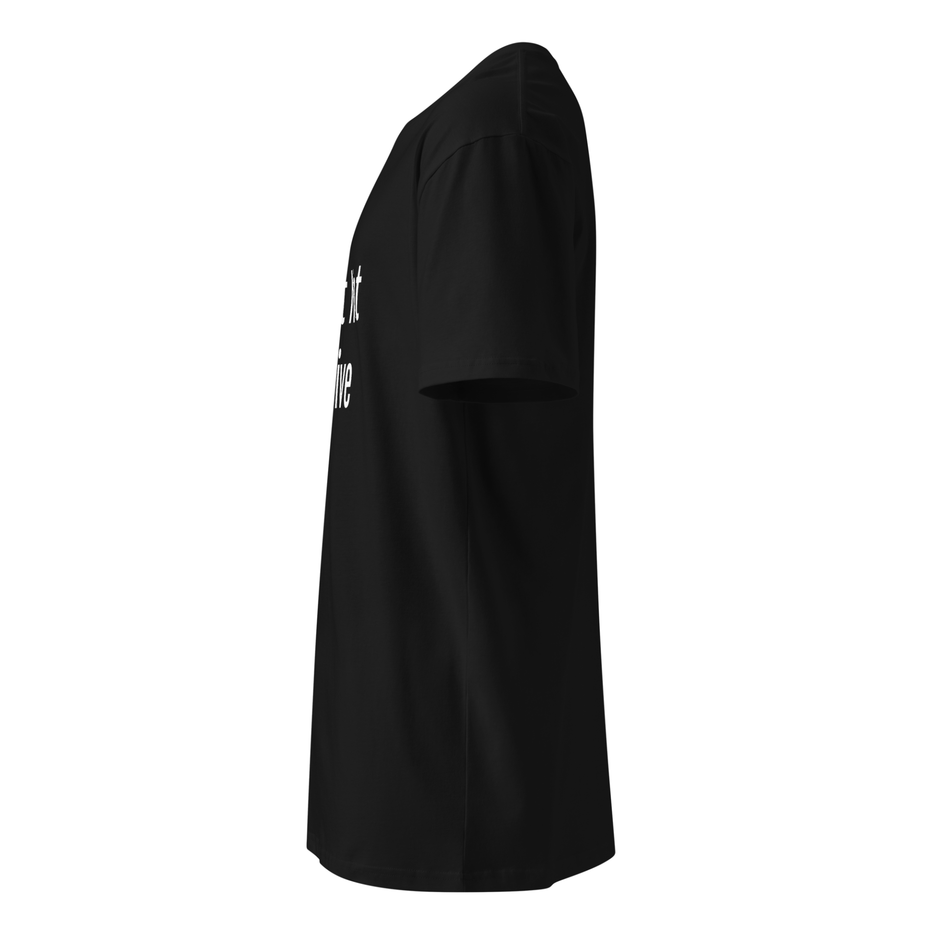 Relaxed Direction | White | Luxe Premium Tee - Image 3