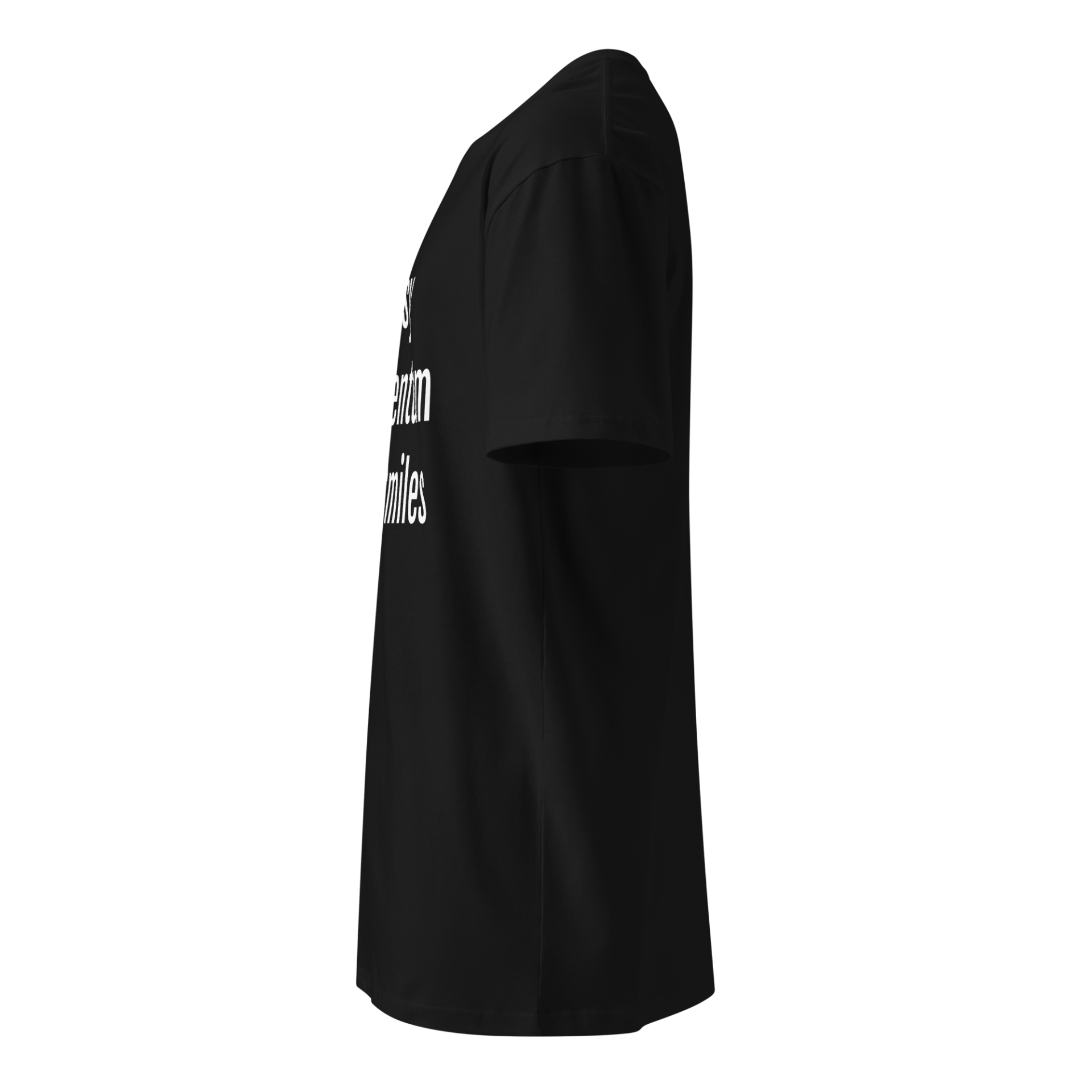 Smooth Progress Motto | White | Luxe Premium Tee - Image 3