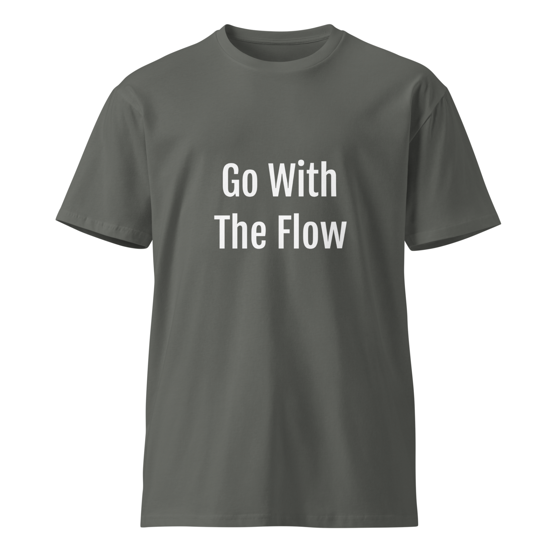 Go With The Flow — Charcoal