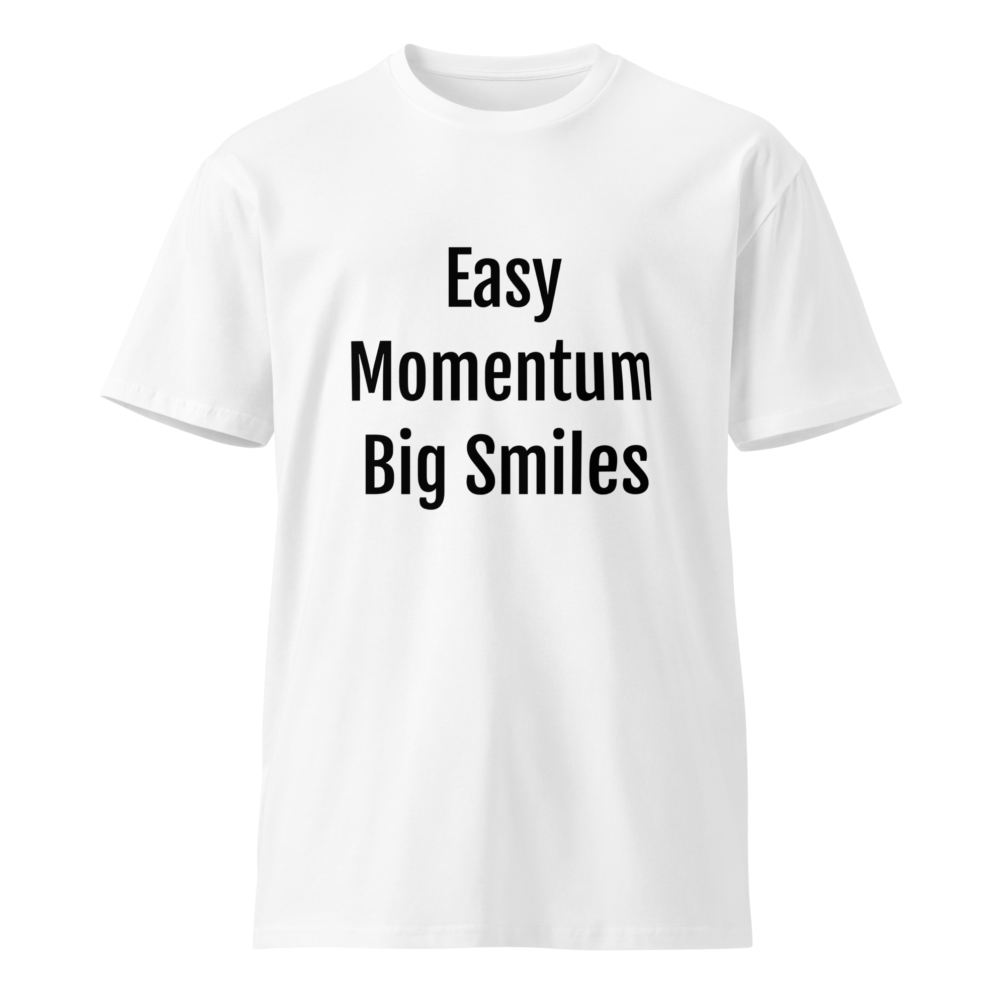 Easy Momentum Big Smiles — White