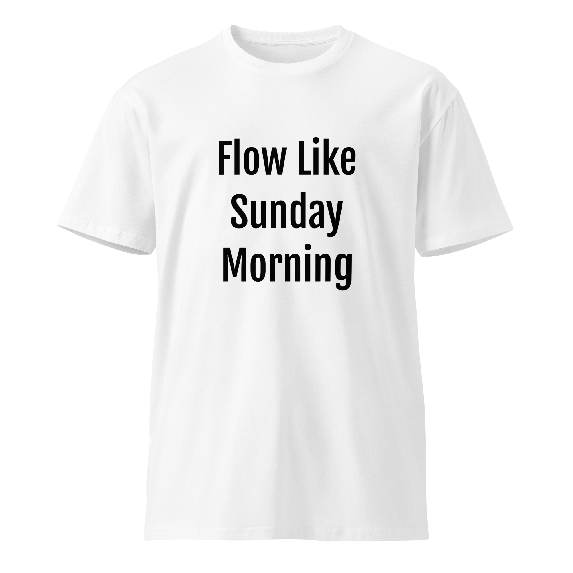 Flow Like Sunday Morning — White