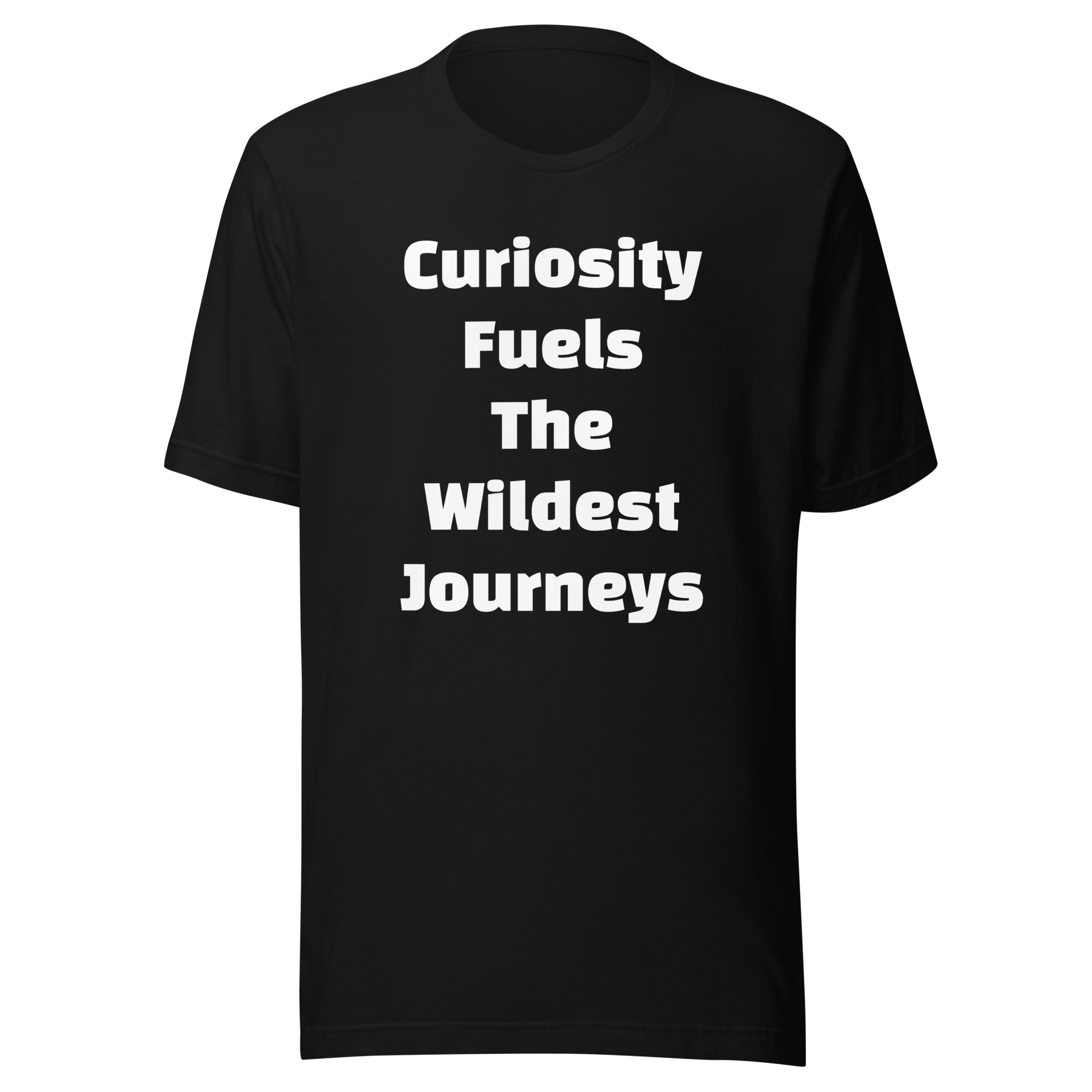 Curiosity Fuels The Wildest Journeys — Black