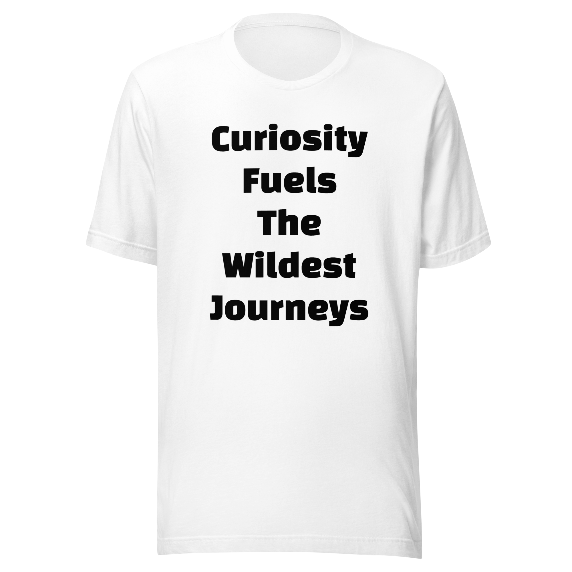 Curiosity Fuels The Wildest Journeys — White