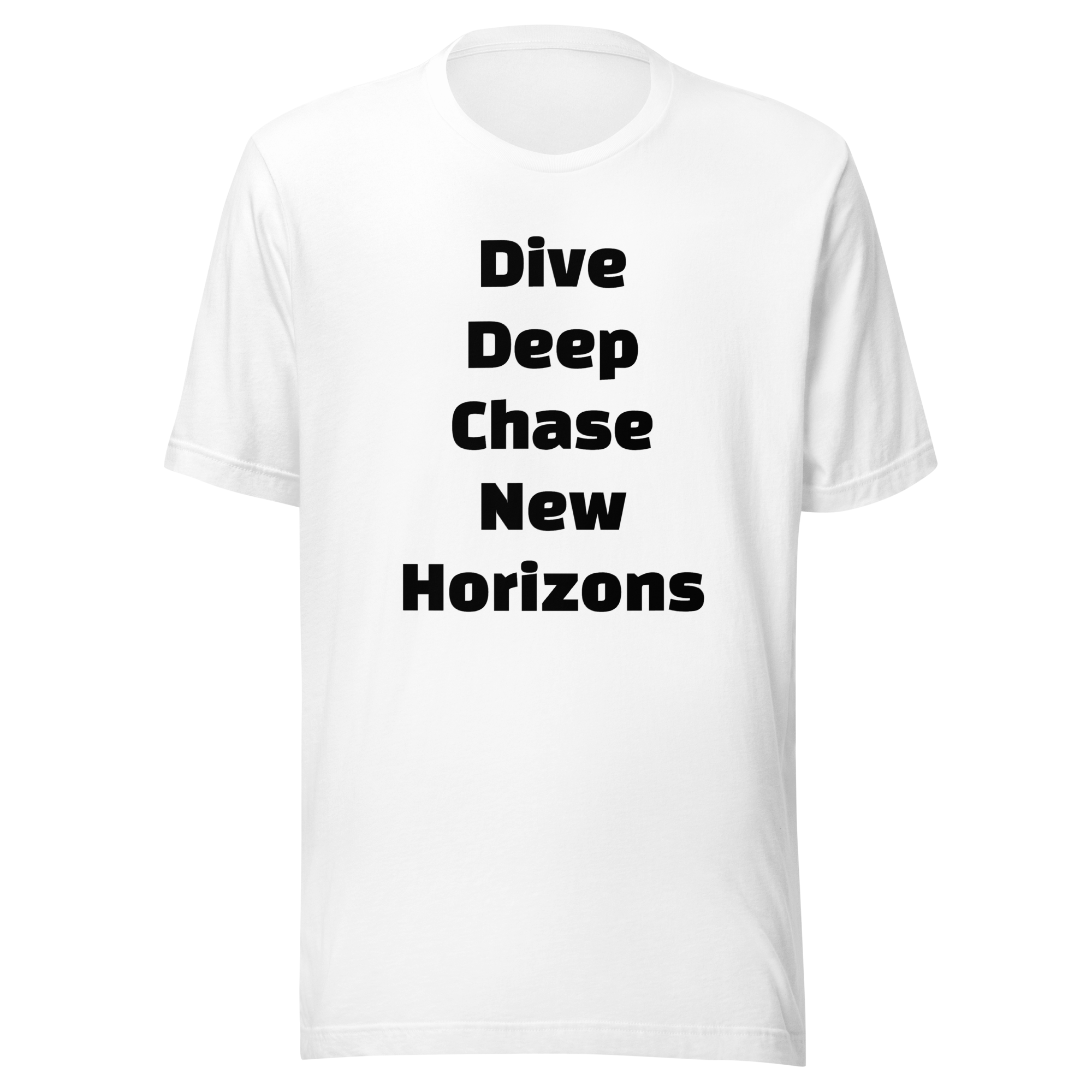 Dive Deep Chase New Horizons — White