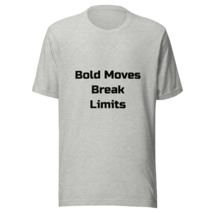 Limit Breaking Courage | Black | Everyday Staple Tee