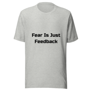 Embrace Fear As Growth | Black | Everyday Staple Tee
