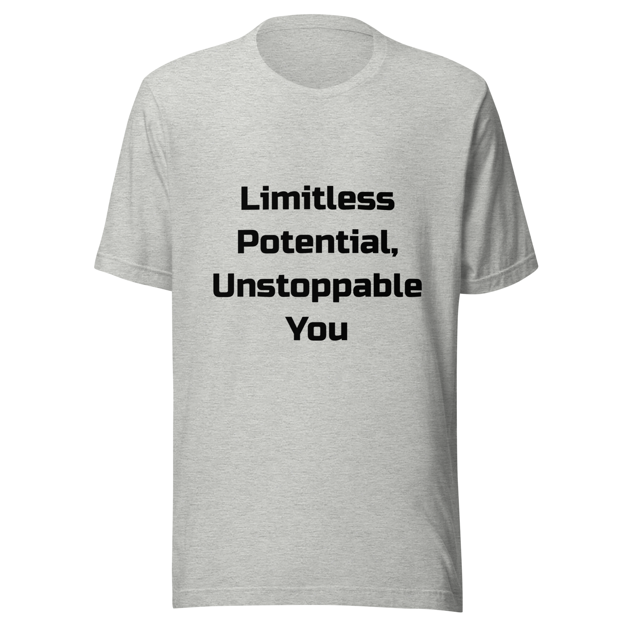 Limitless Potential Unstoppable You — Athletic Heather