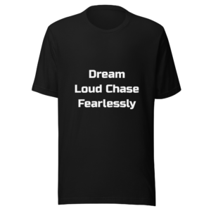 Fearless Dream Pursuit | White | Everyday Staple Tee